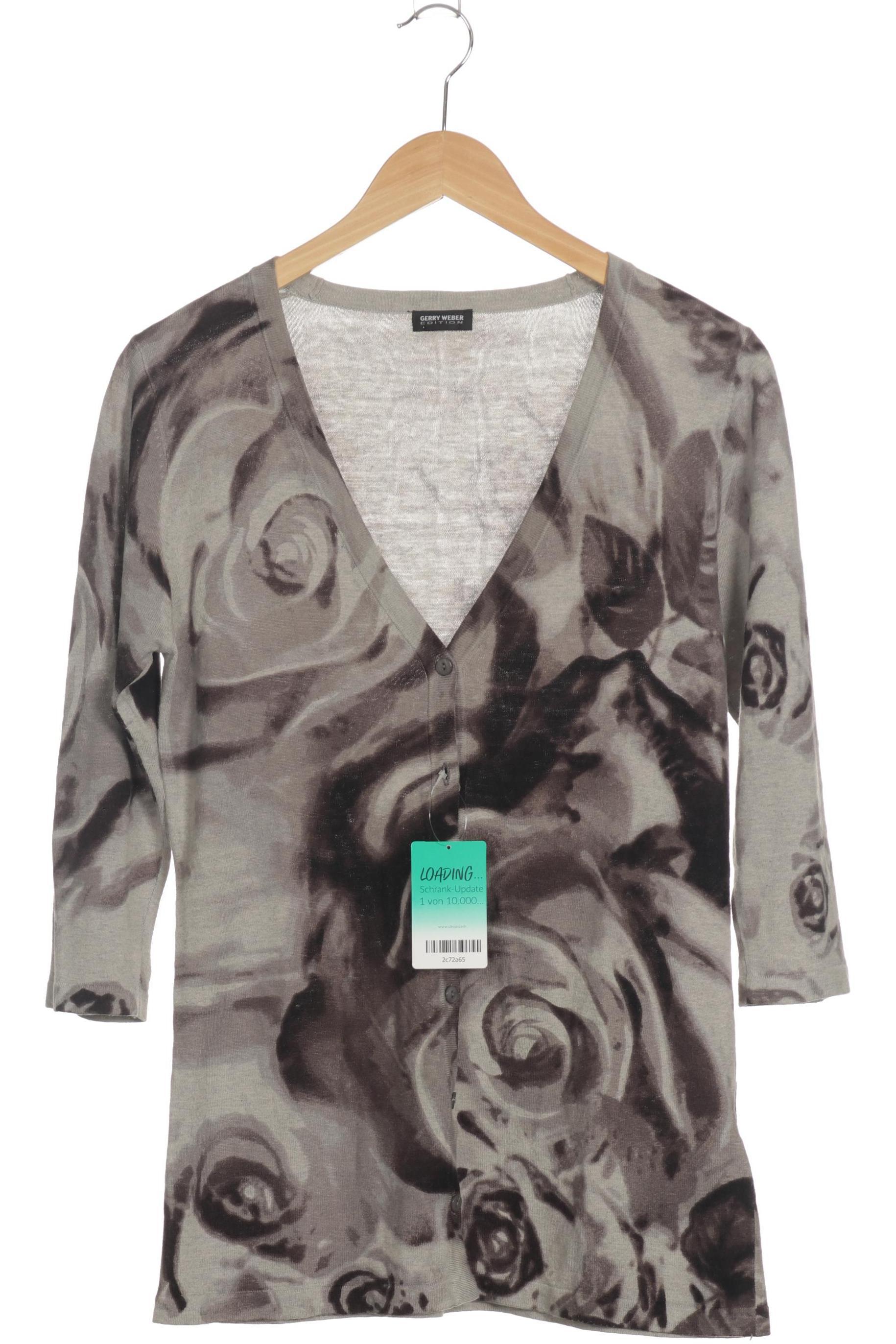 

Gerry Weber Damen Strickjacke, grau, Gr. 38
