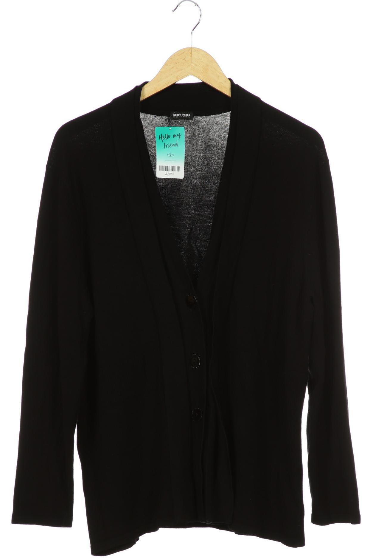 

Gerry Weber Damen Strickjacke, schwarz, Gr. 46