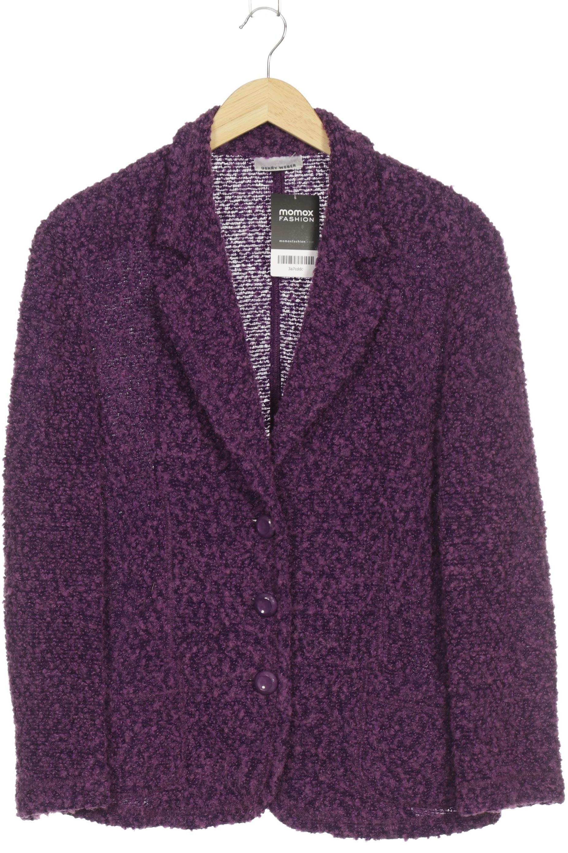 

Gerry Weber Damen Strickjacke, lila, Gr. 44