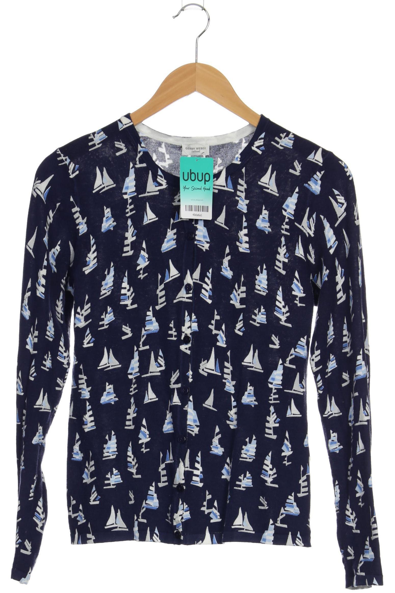 

Gerry Weber Damen Strickjacke, blau, Gr. 36