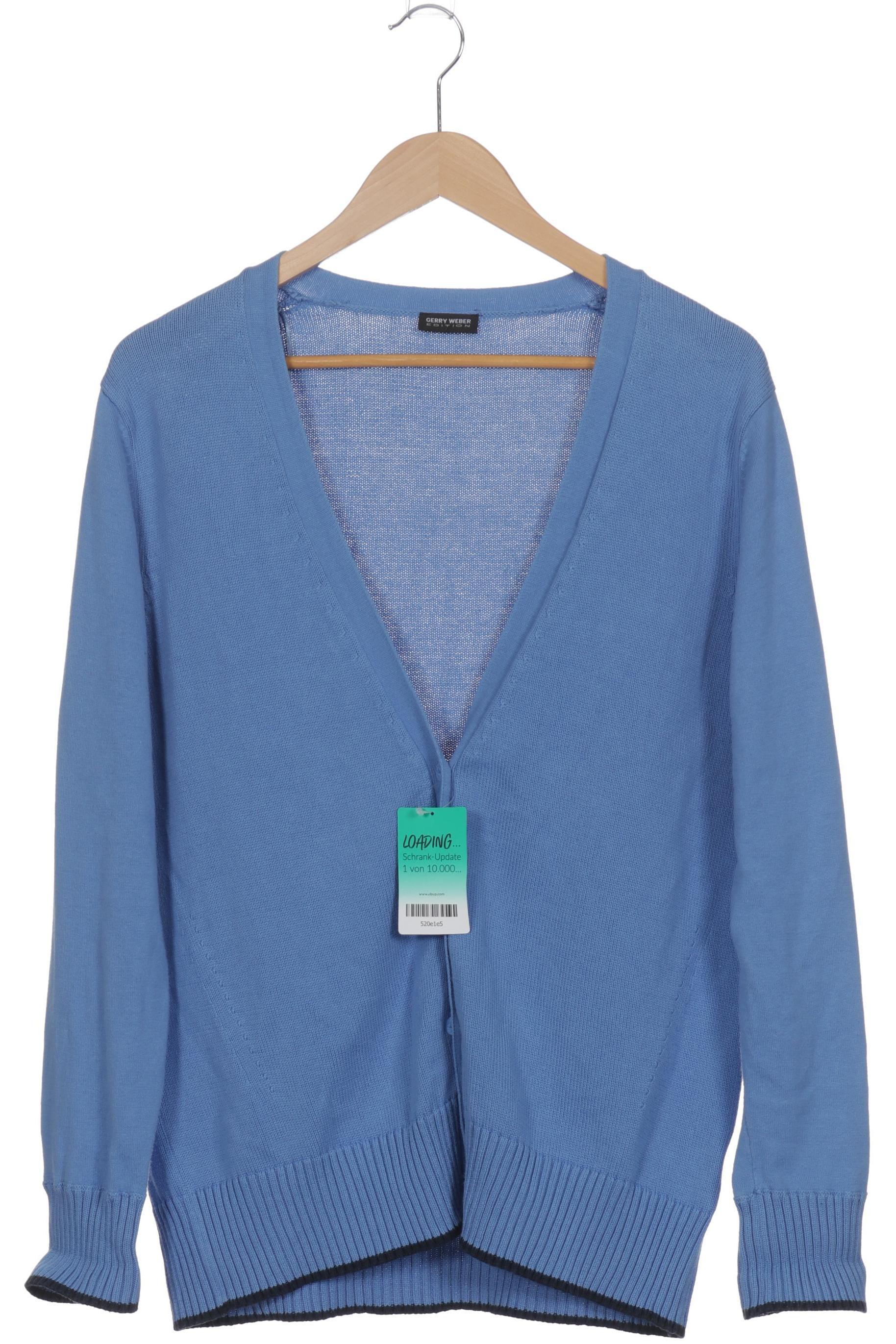 

Gerry Weber Damen Strickjacke, blau, Gr. 44