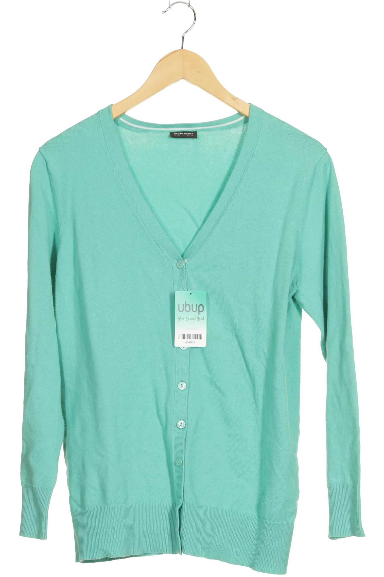 

Gerry Weber Damen Strickjacke, türkis, Gr. 44