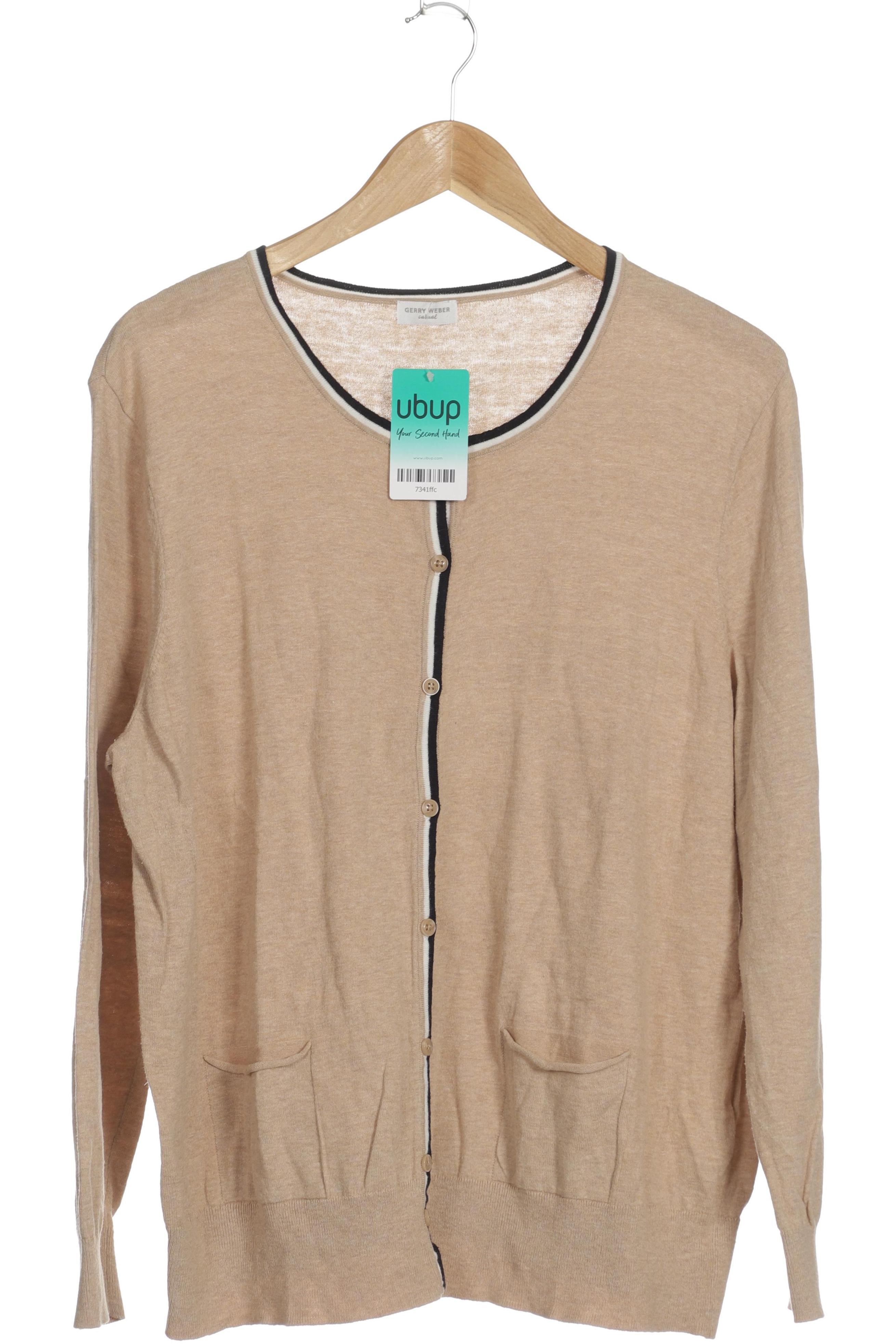 

Gerry Weber Damen Strickjacke, beige, Gr. 46