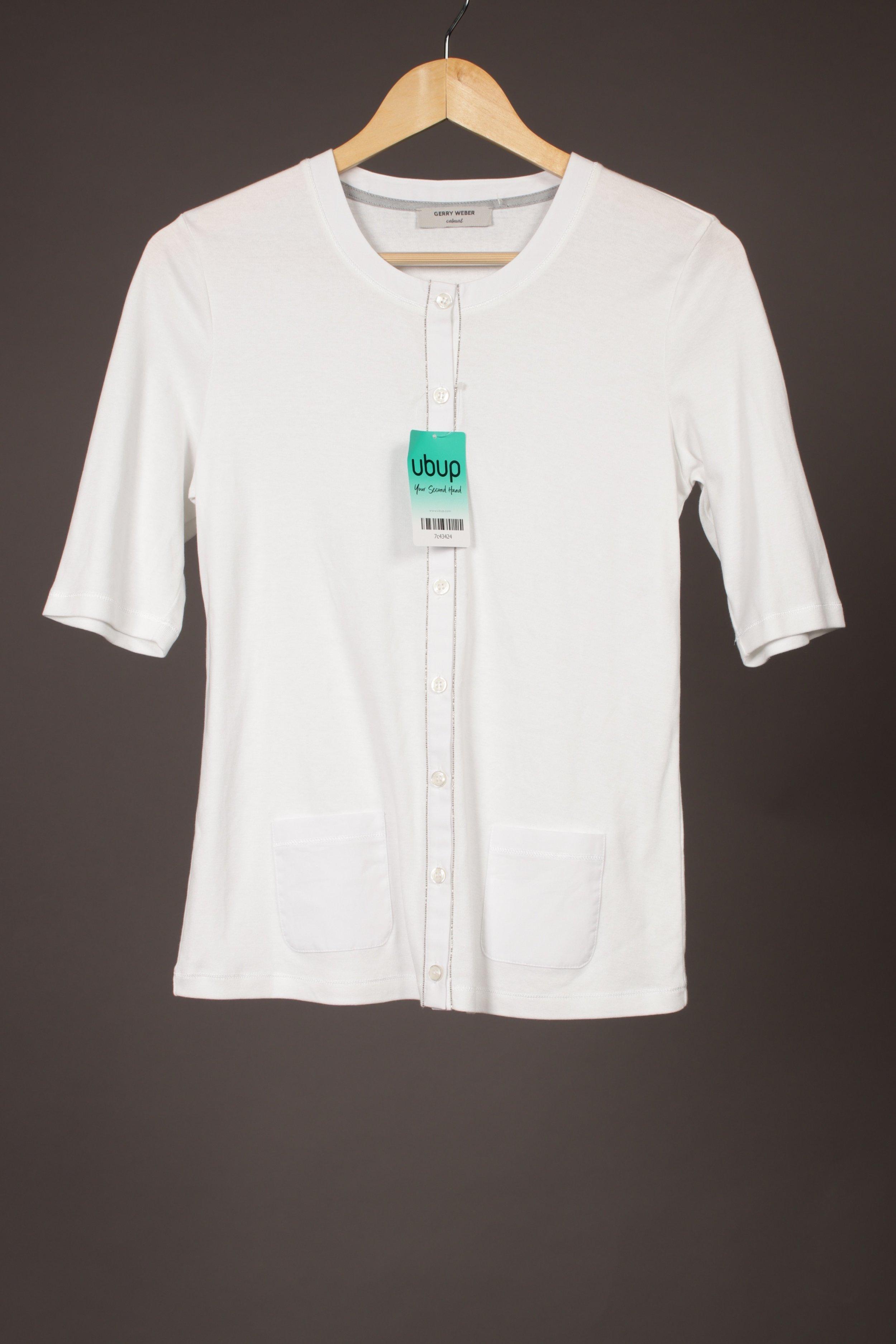 

Gerry Weber Damen Strickjacke, weiß, Gr. 38