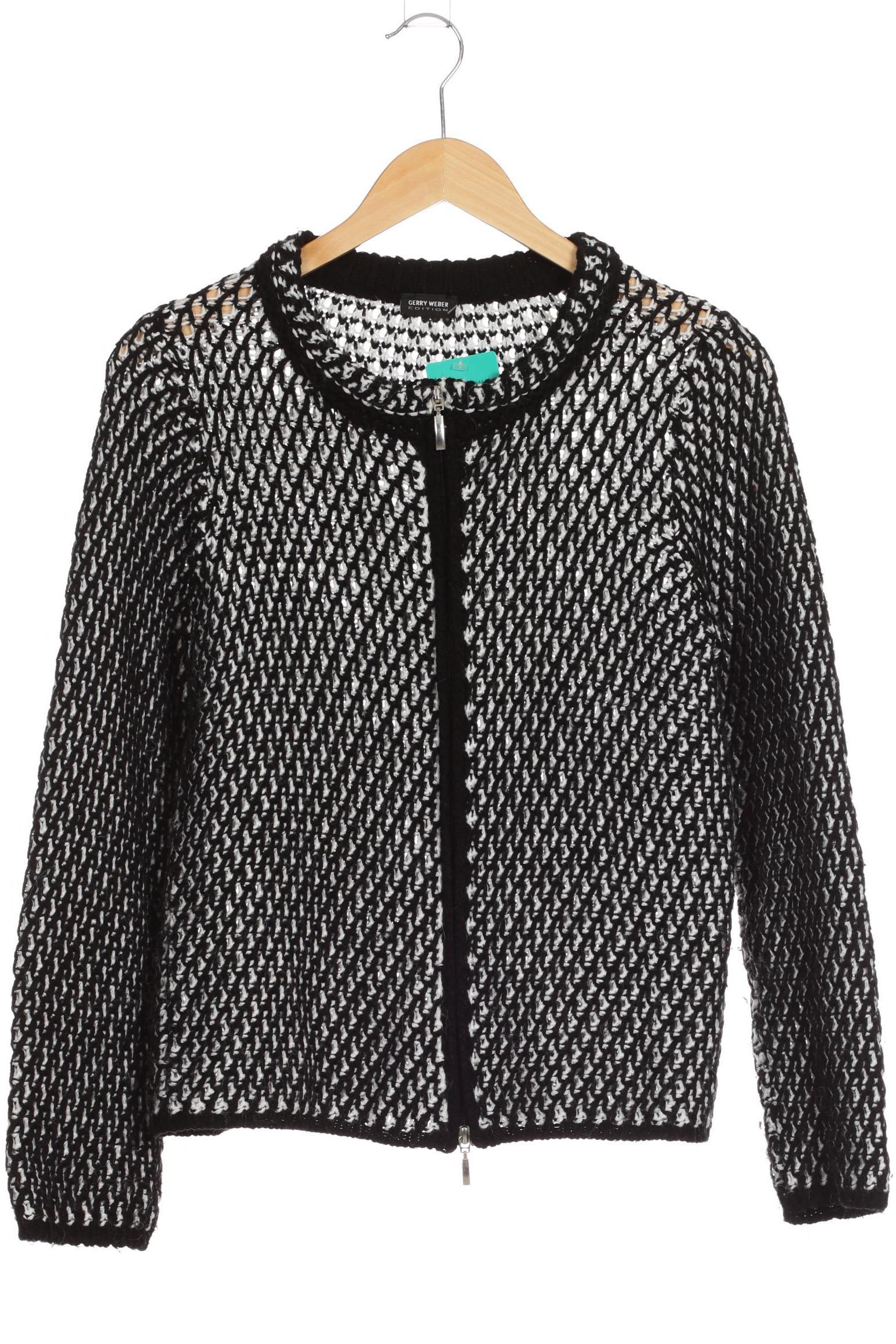 

Gerry Weber Damen Strickjacke, schwarz, Gr. 38
