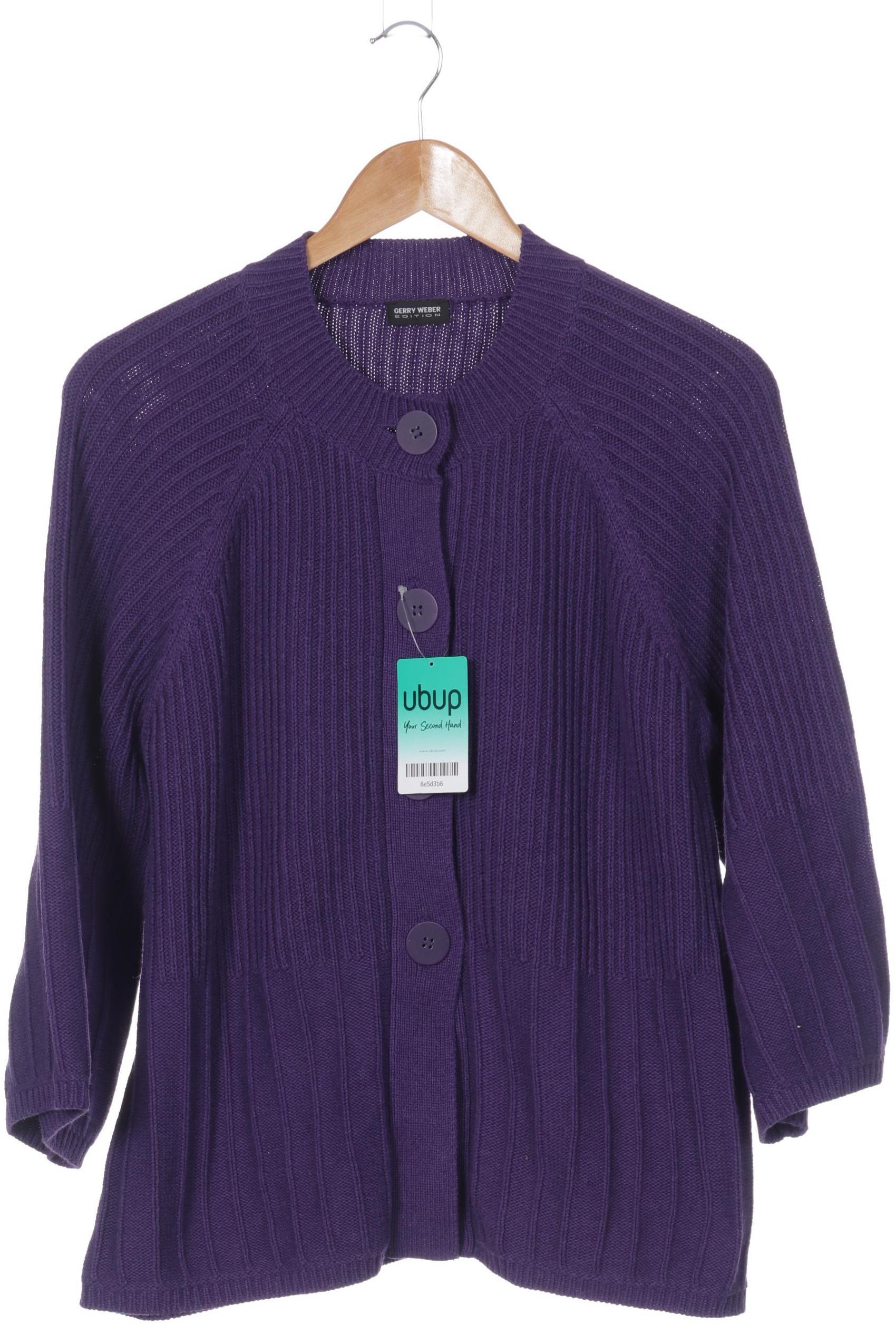 

Gerry Weber Damen Strickjacke, lila, Gr. 44