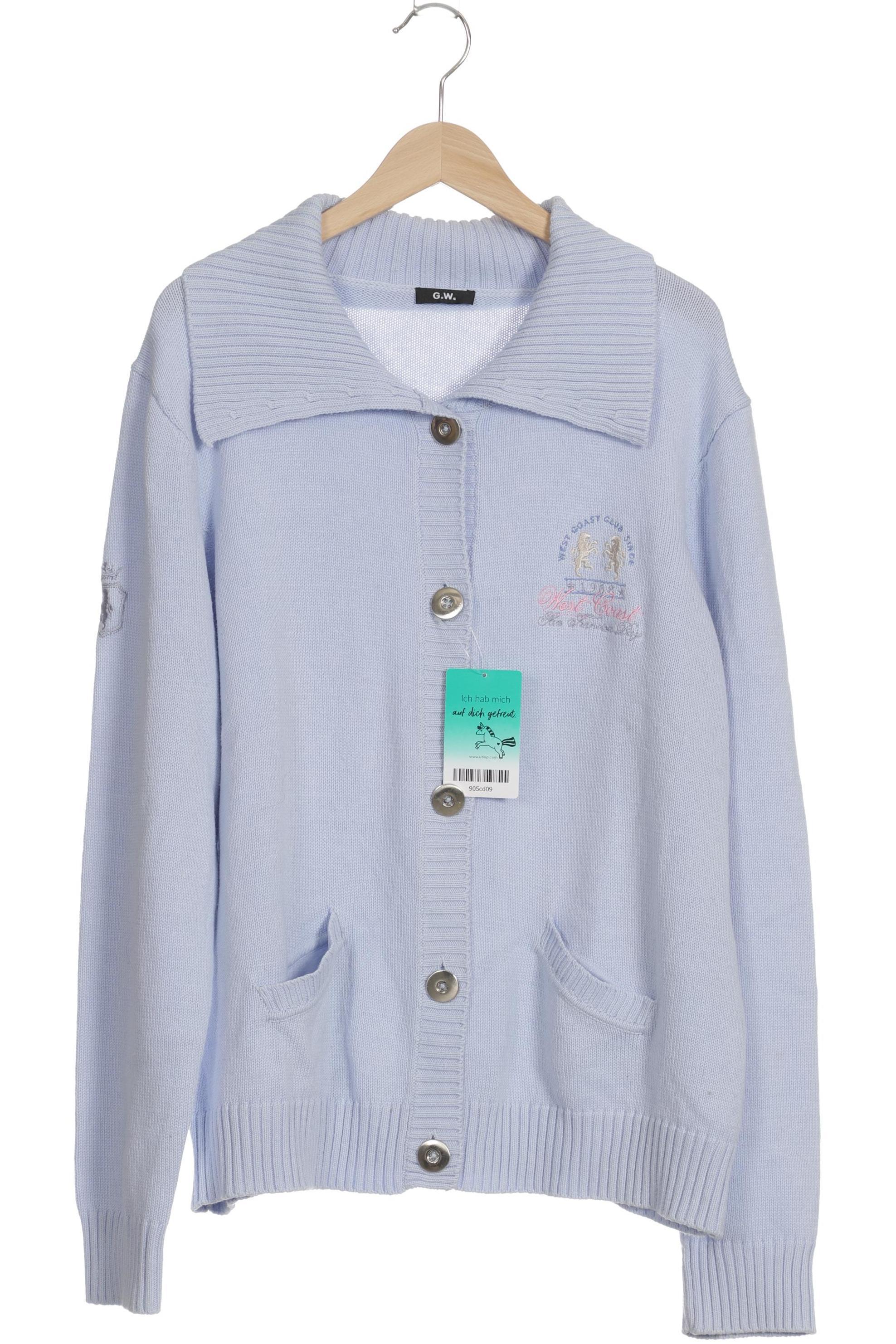 

Gerry Weber Damen Strickjacke, blau, Gr. 44