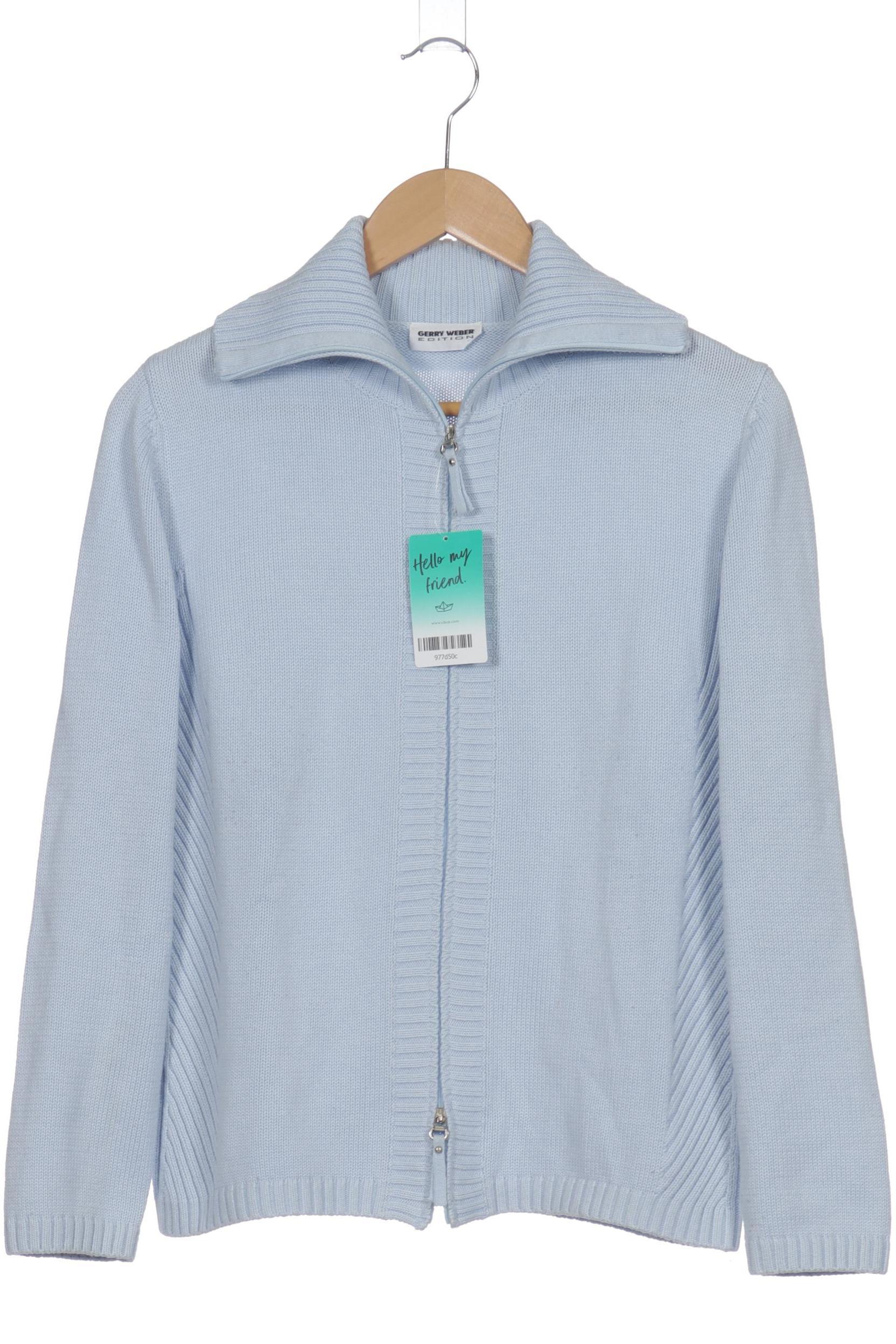

Gerry Weber Damen Strickjacke, blau, Gr.