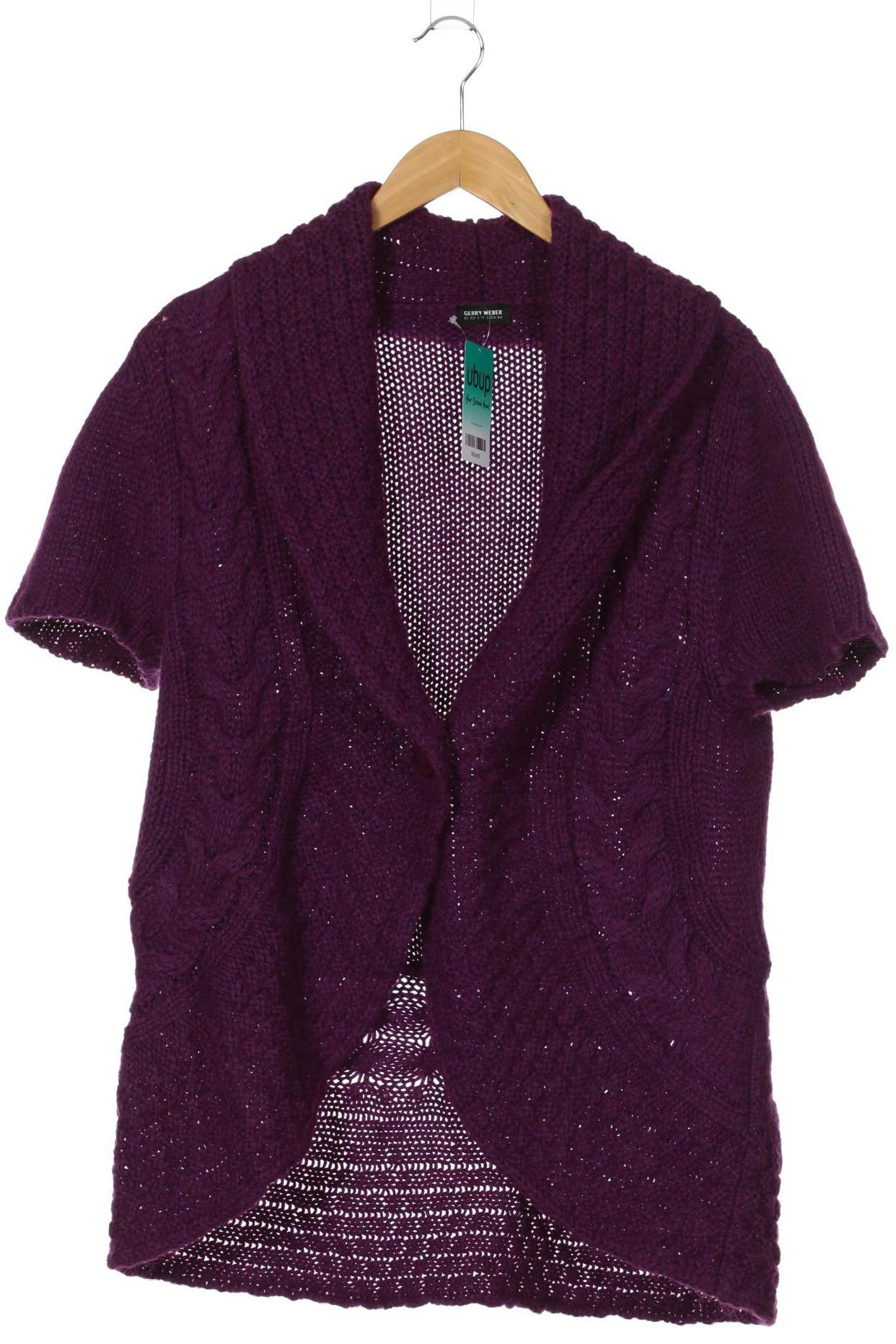 

Gerry Weber Damen Strickjacke, lila, Gr. 48