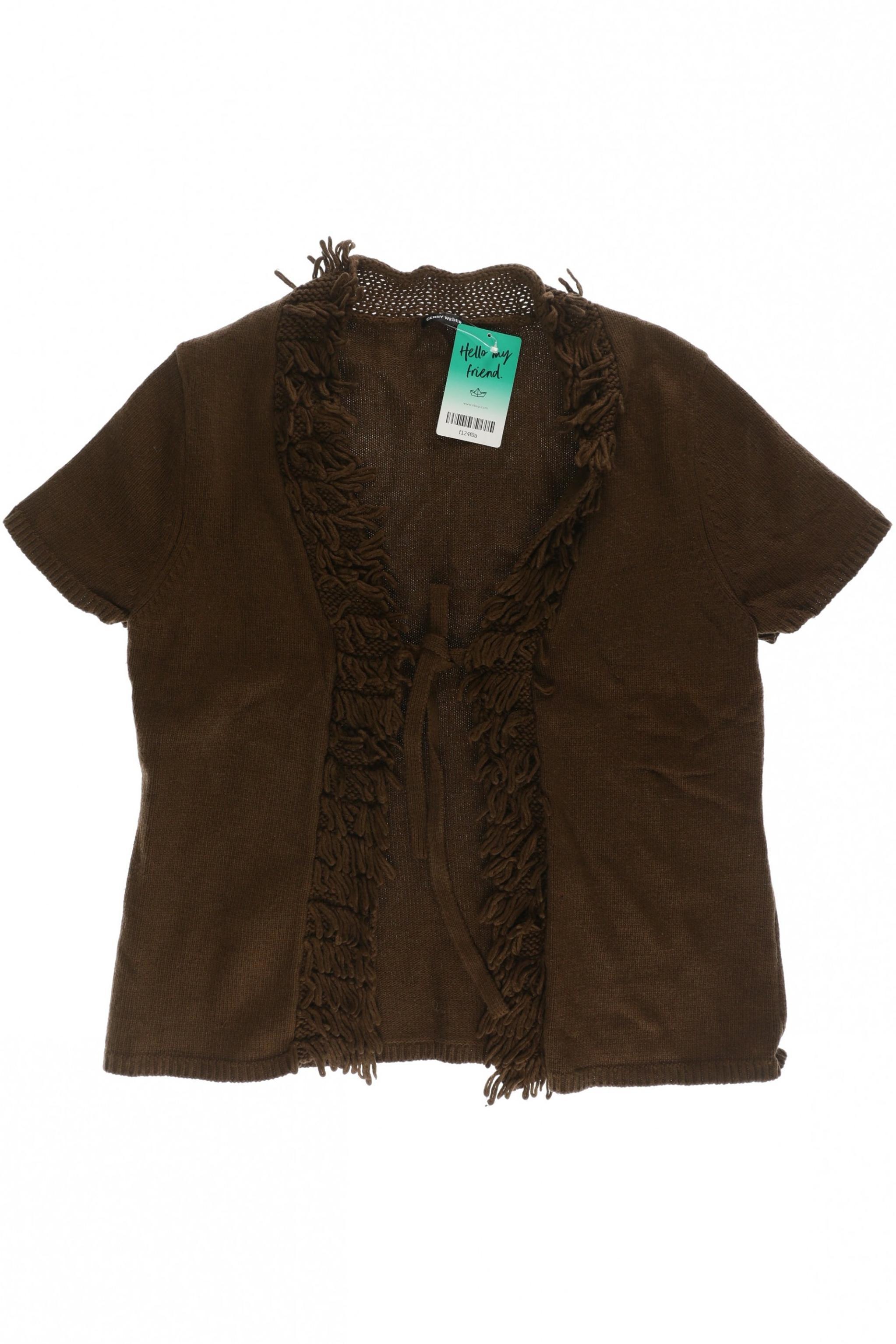 

Gerry Weber Damen Strickjacke, braun, Gr.
