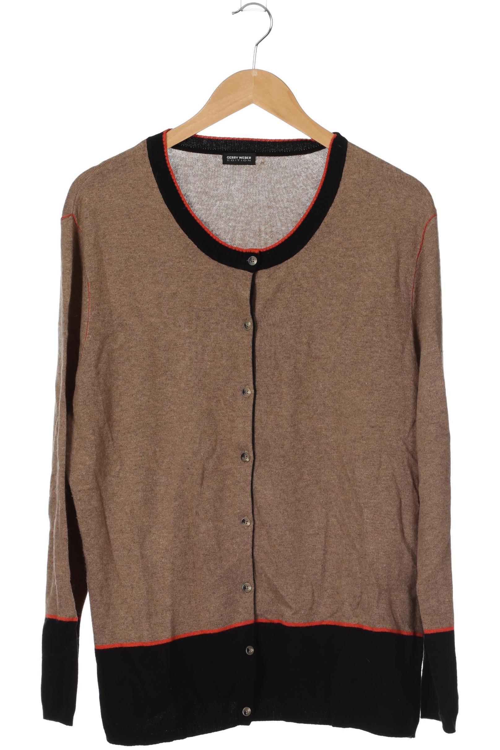 

Gerry Weber Damen Strickjacke, braun, Gr. 48