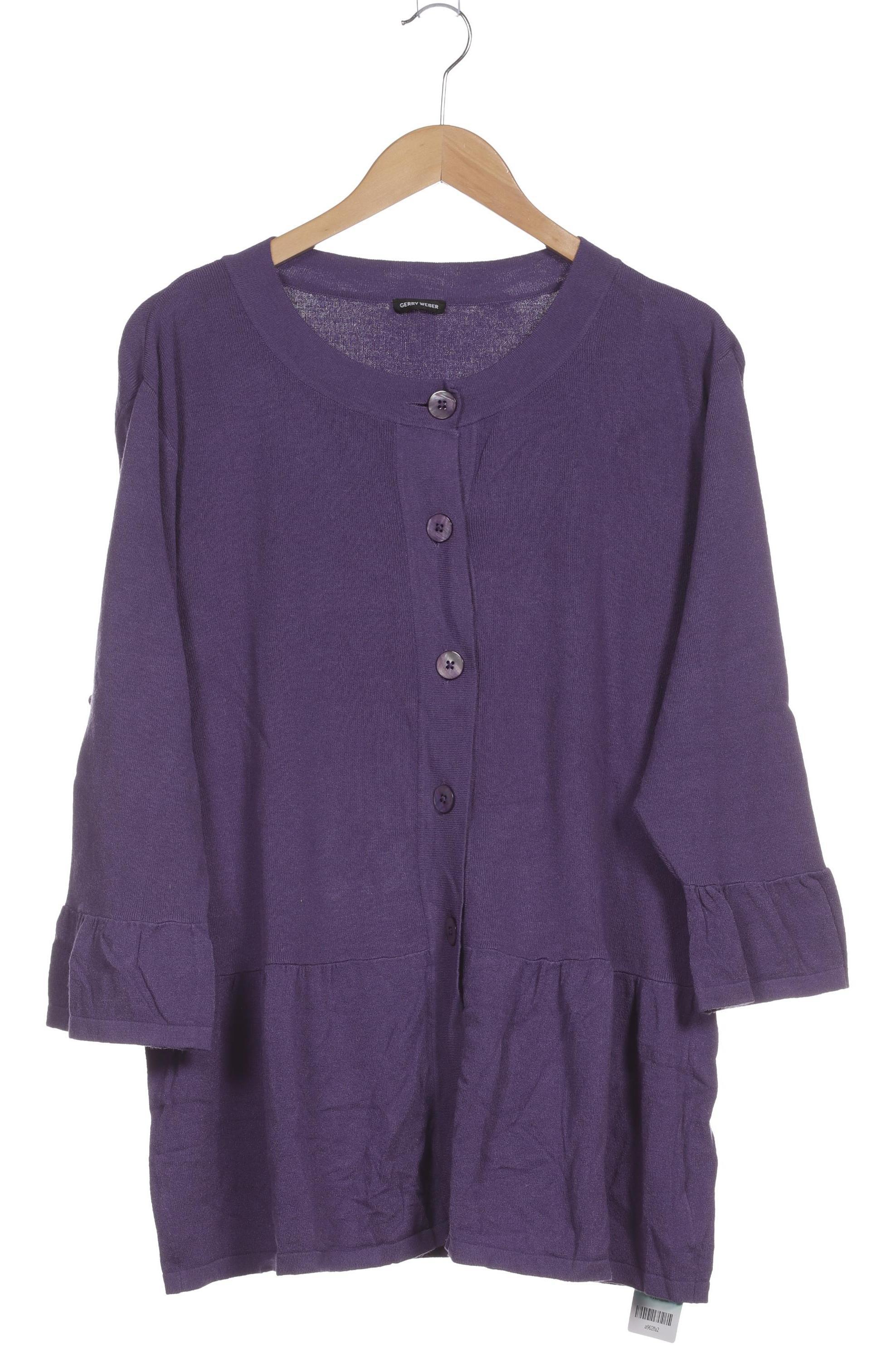 

Gerry Weber Damen Strickjacke, lila, Gr. 46