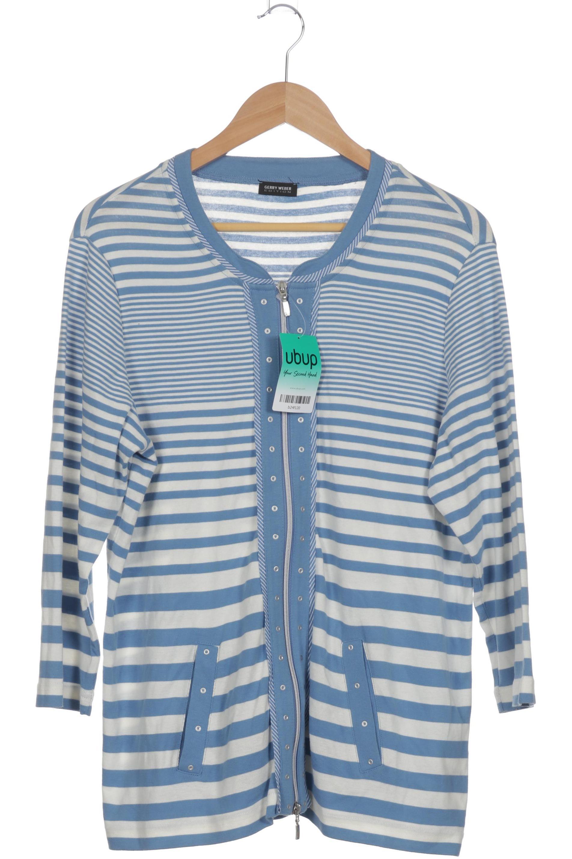 

Gerry Weber Damen Strickjacke, blau, Gr. 46