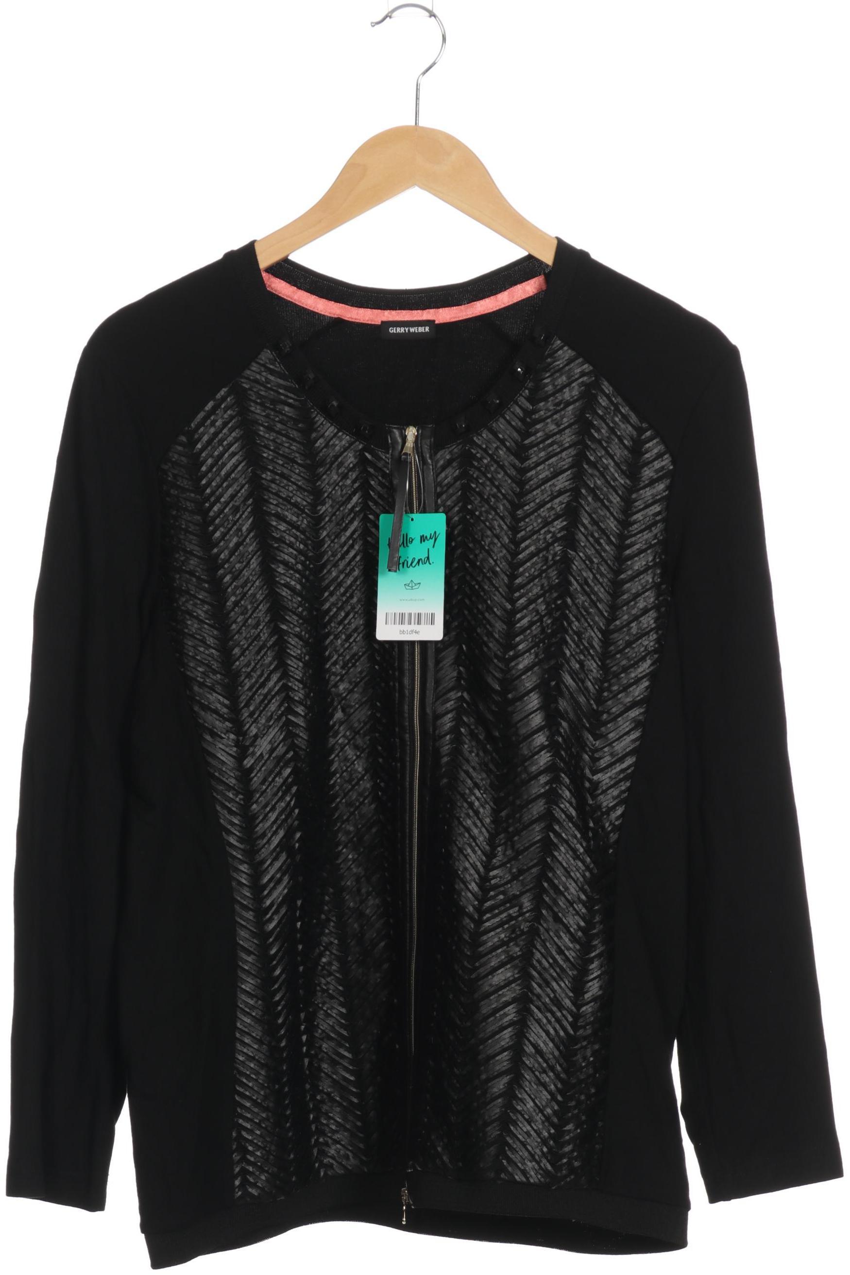 

Gerry Weber Damen Strickjacke, schwarz, Gr. 42