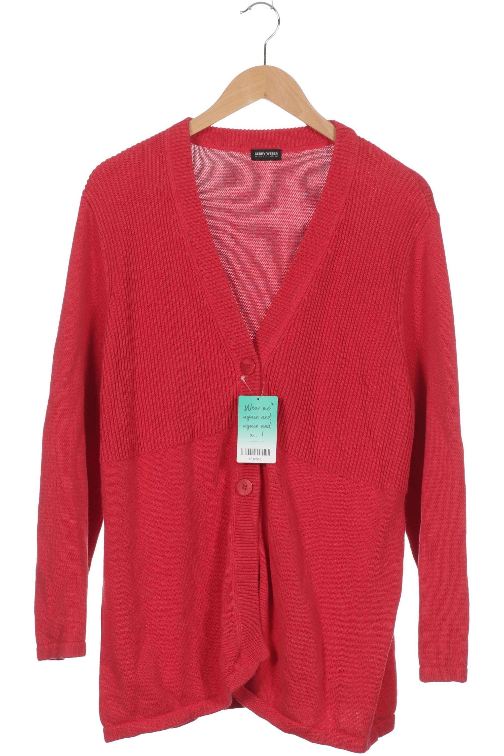

Gerry Weber Damen Strickjacke, rot, Gr. 48