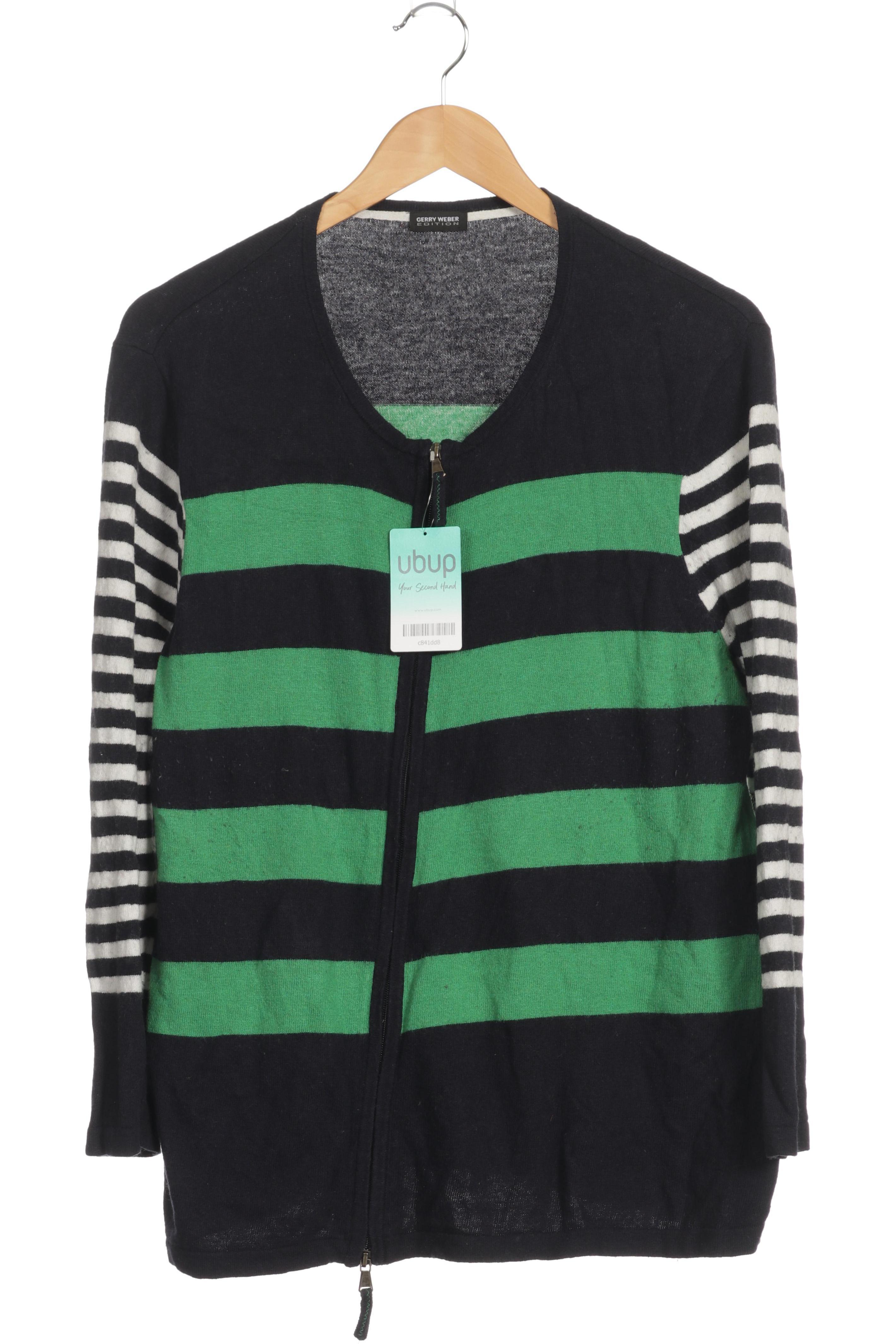 

Gerry Weber Damen Strickjacke, grün, Gr. 48