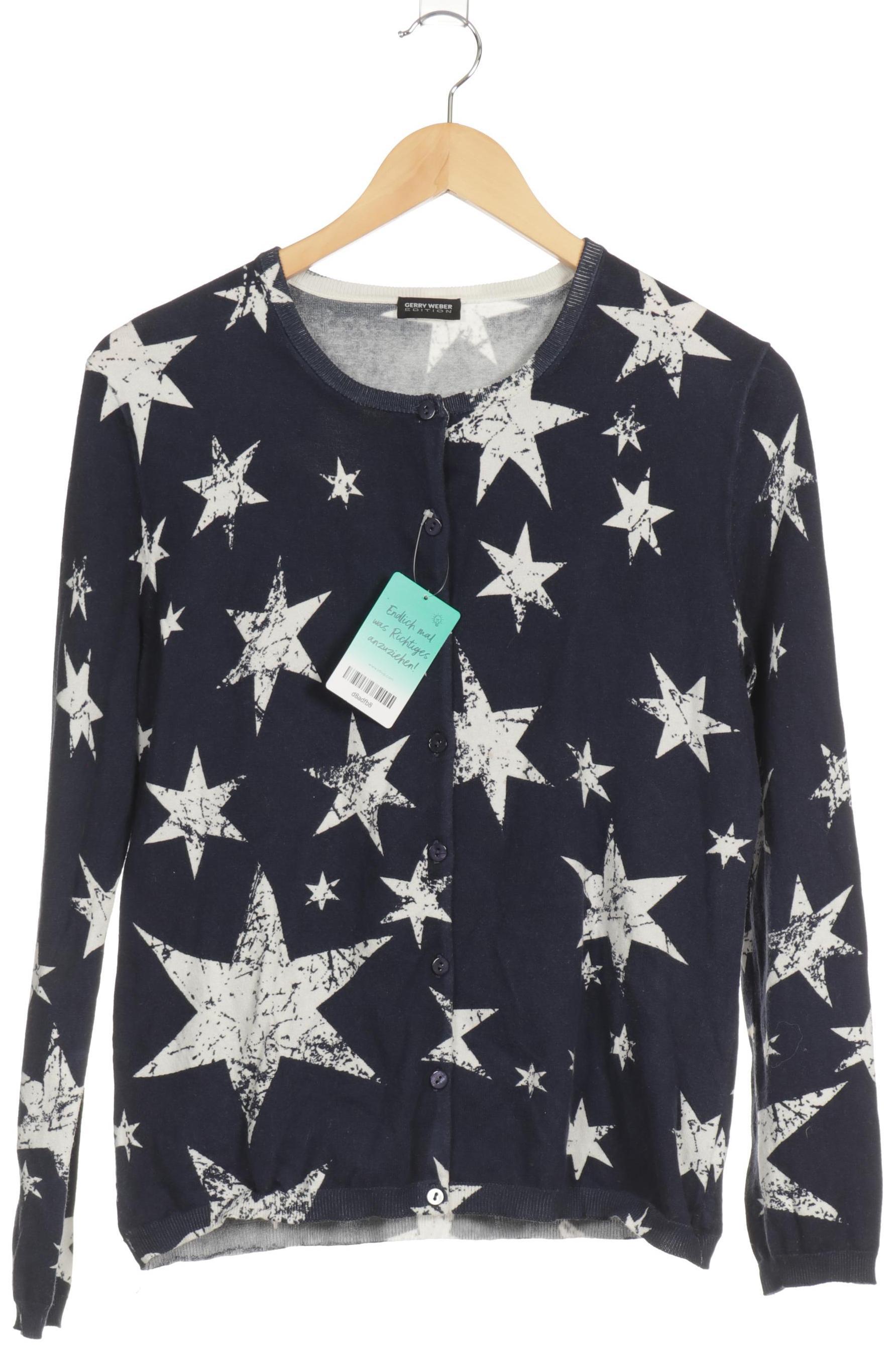 

Gerry Weber Damen Strickjacke, blau, Gr.