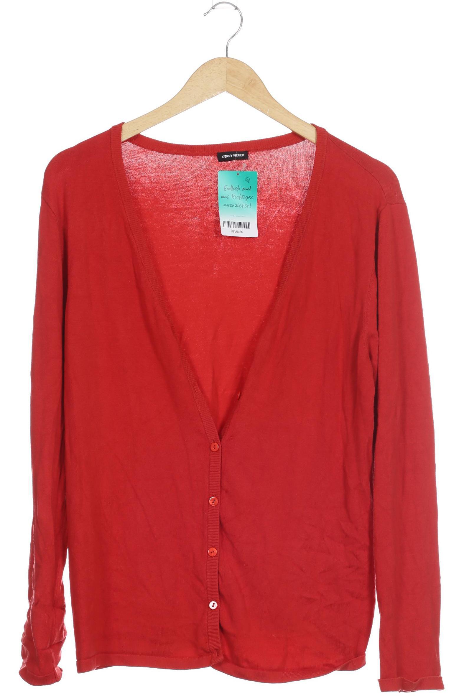 

Gerry Weber Damen Strickjacke, rot, Gr. 44
