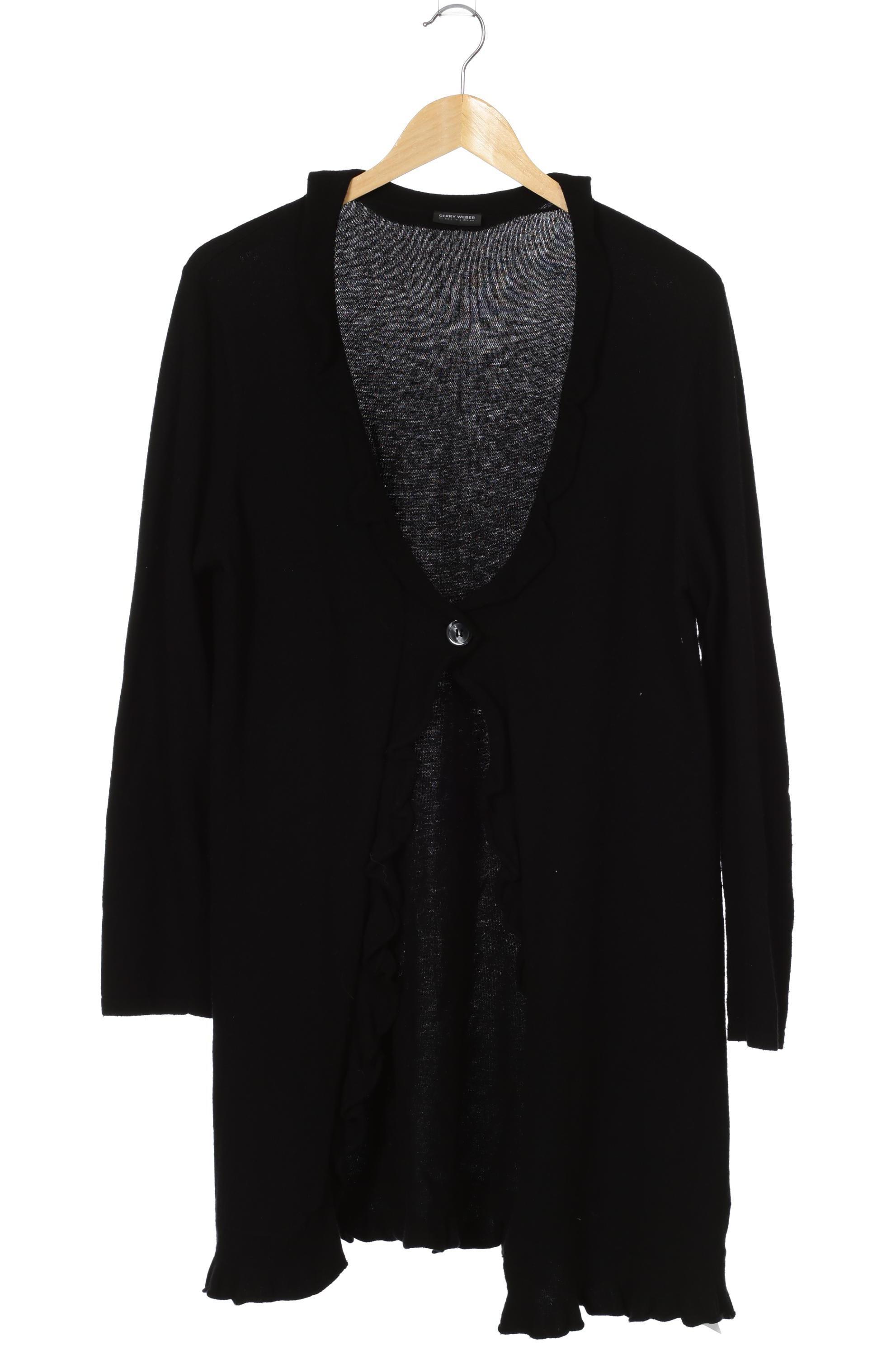 

Gerry Weber Damen Strickjacke, schwarz, Gr. 44