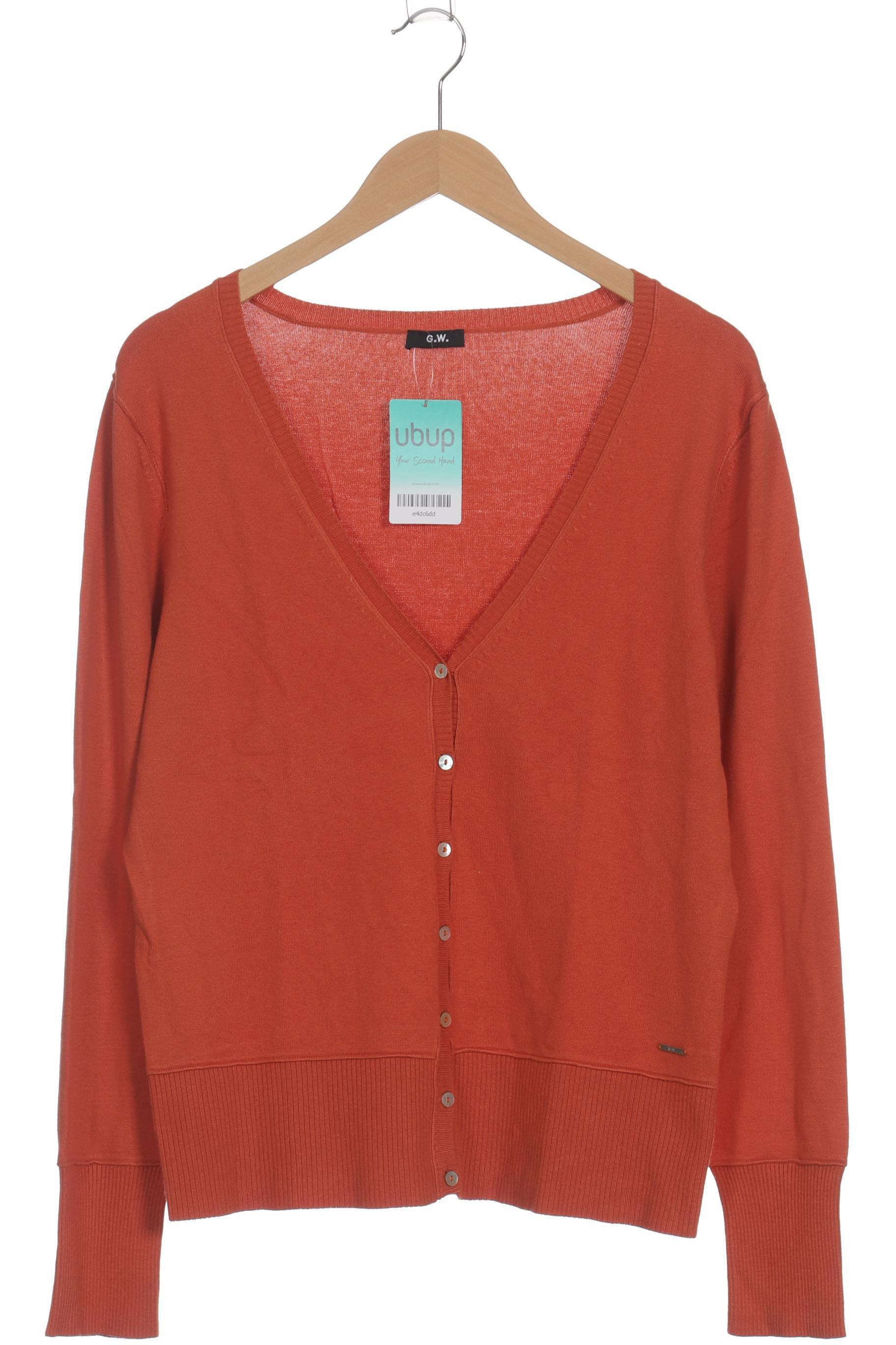 

Gerry Weber Damen Strickjacke, orange, Gr. 42