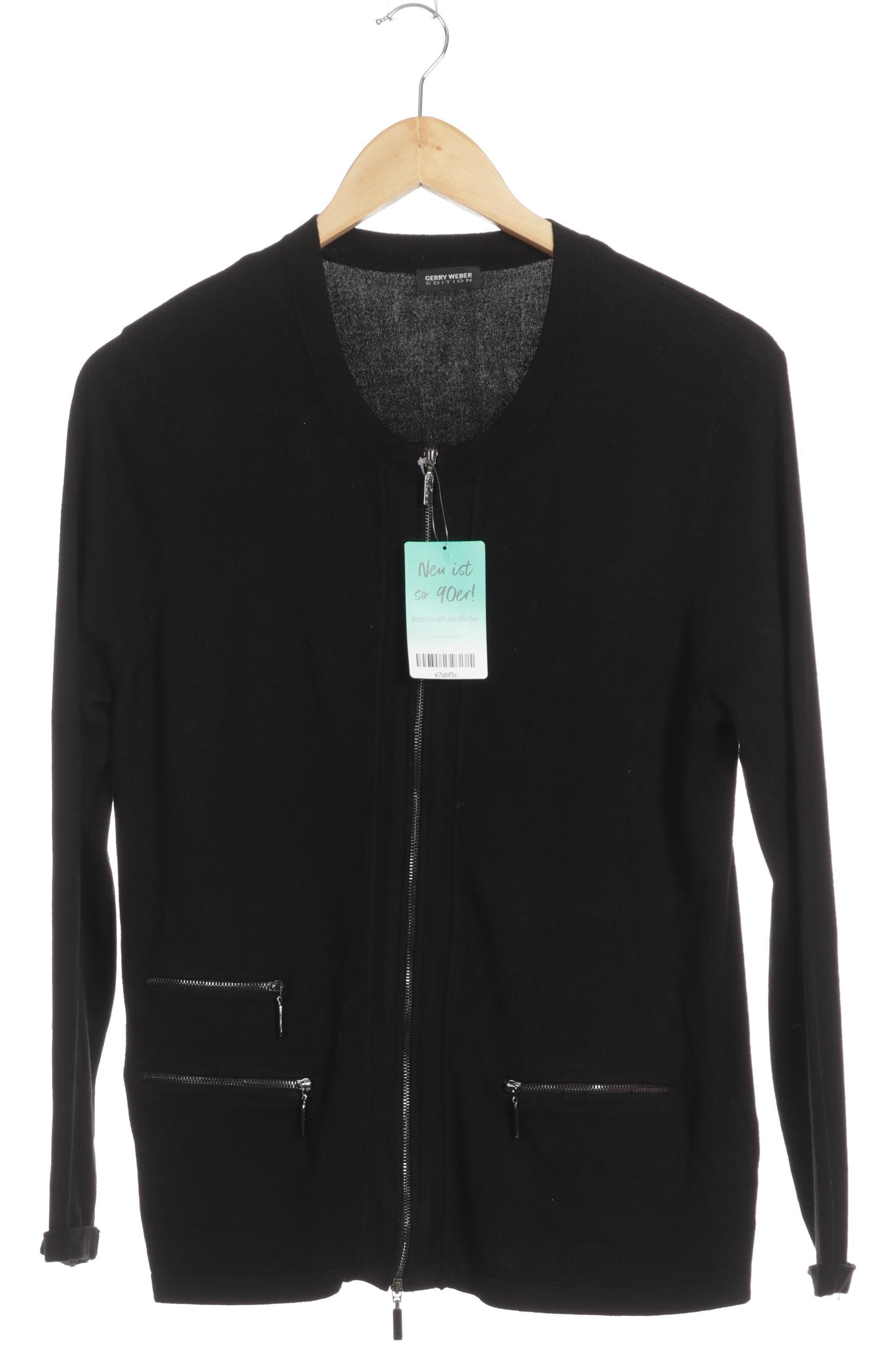 

Gerry Weber Damen Strickjacke, schwarz, Gr. 40