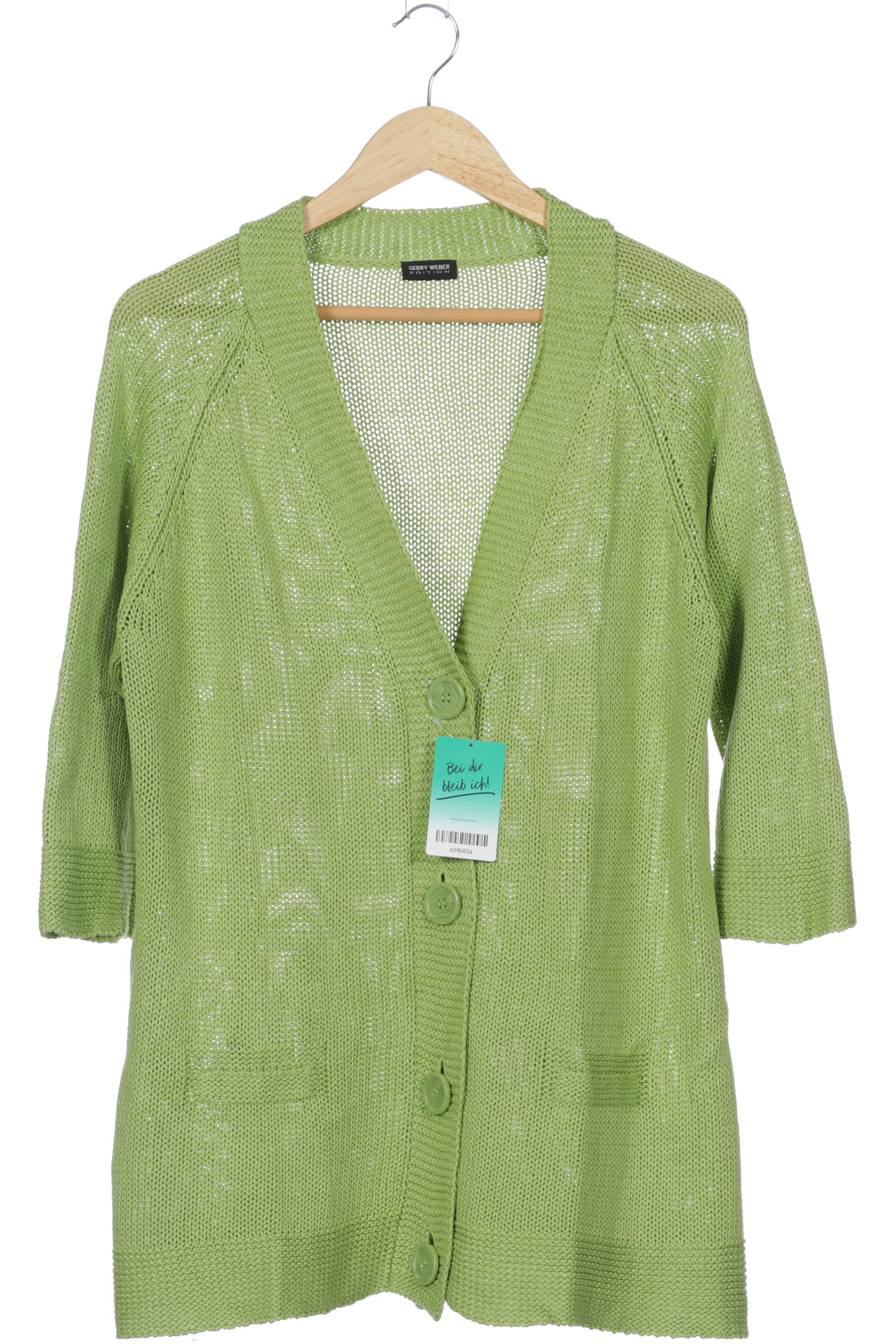 

Gerry Weber Damen Strickjacke, grün, Gr. 48
