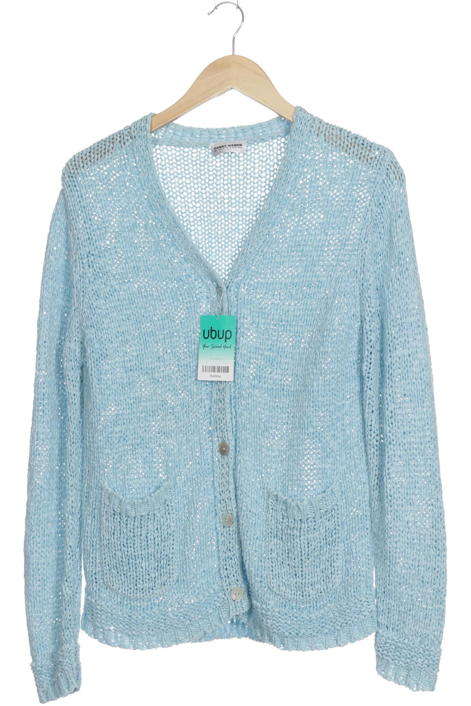 

Gerry Weber Damen Strickjacke, blau, Gr. 40