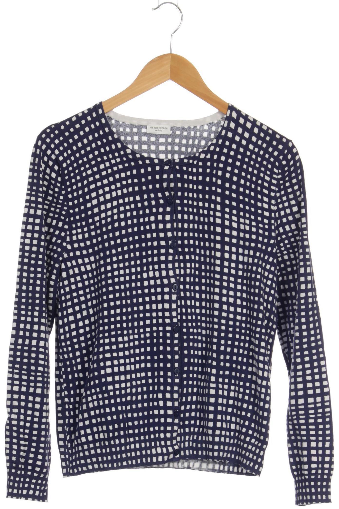 

Gerry Weber Damen Strickjacke, blau, Gr.