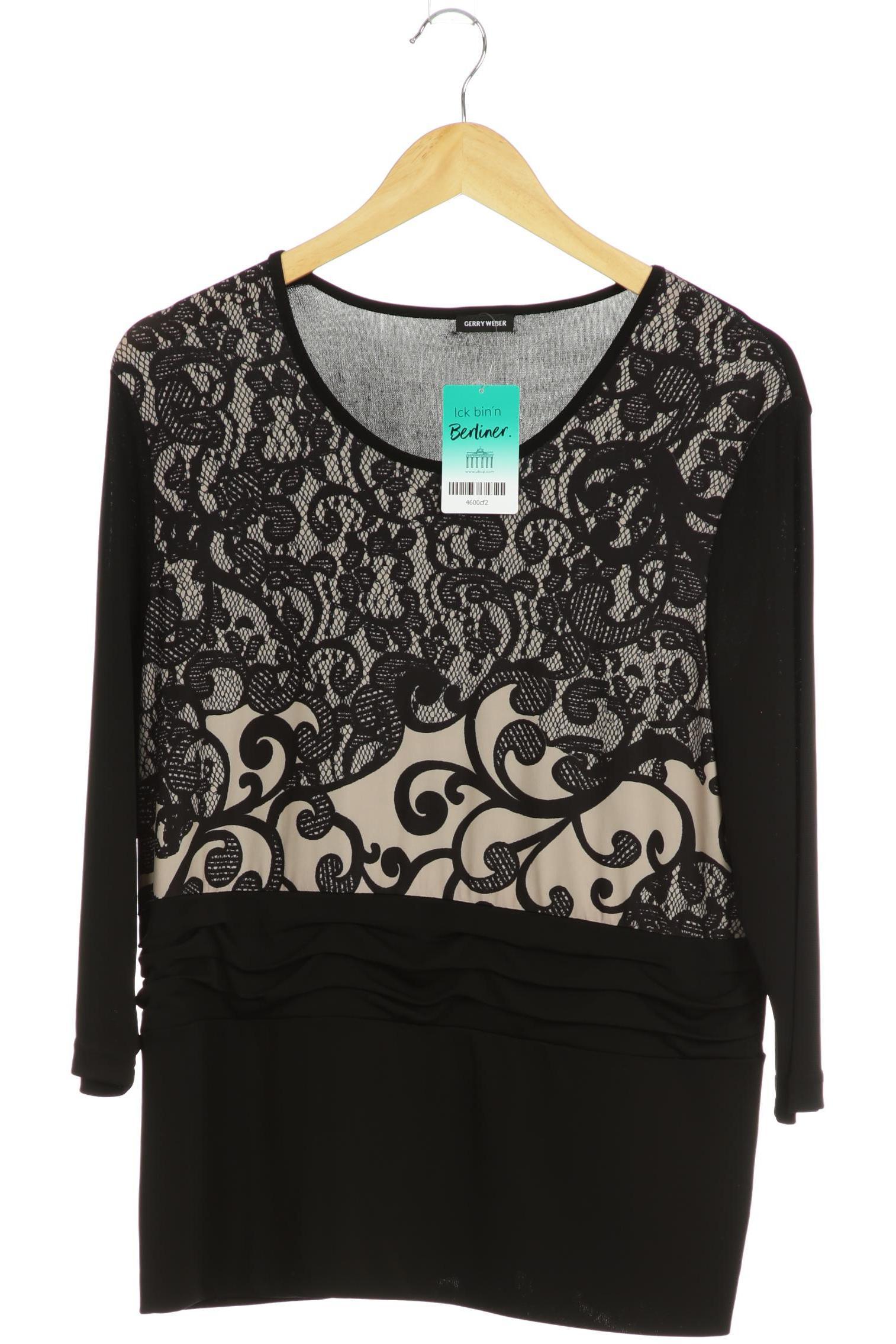 

Gerry Weber Damen Sweatshirt, schwarz, Gr.