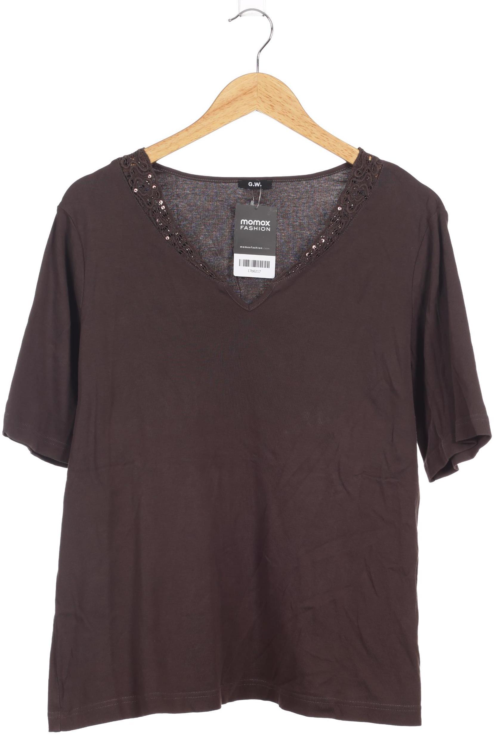 

Gerry Weber Damen T-Shirt, braun, Gr. 46