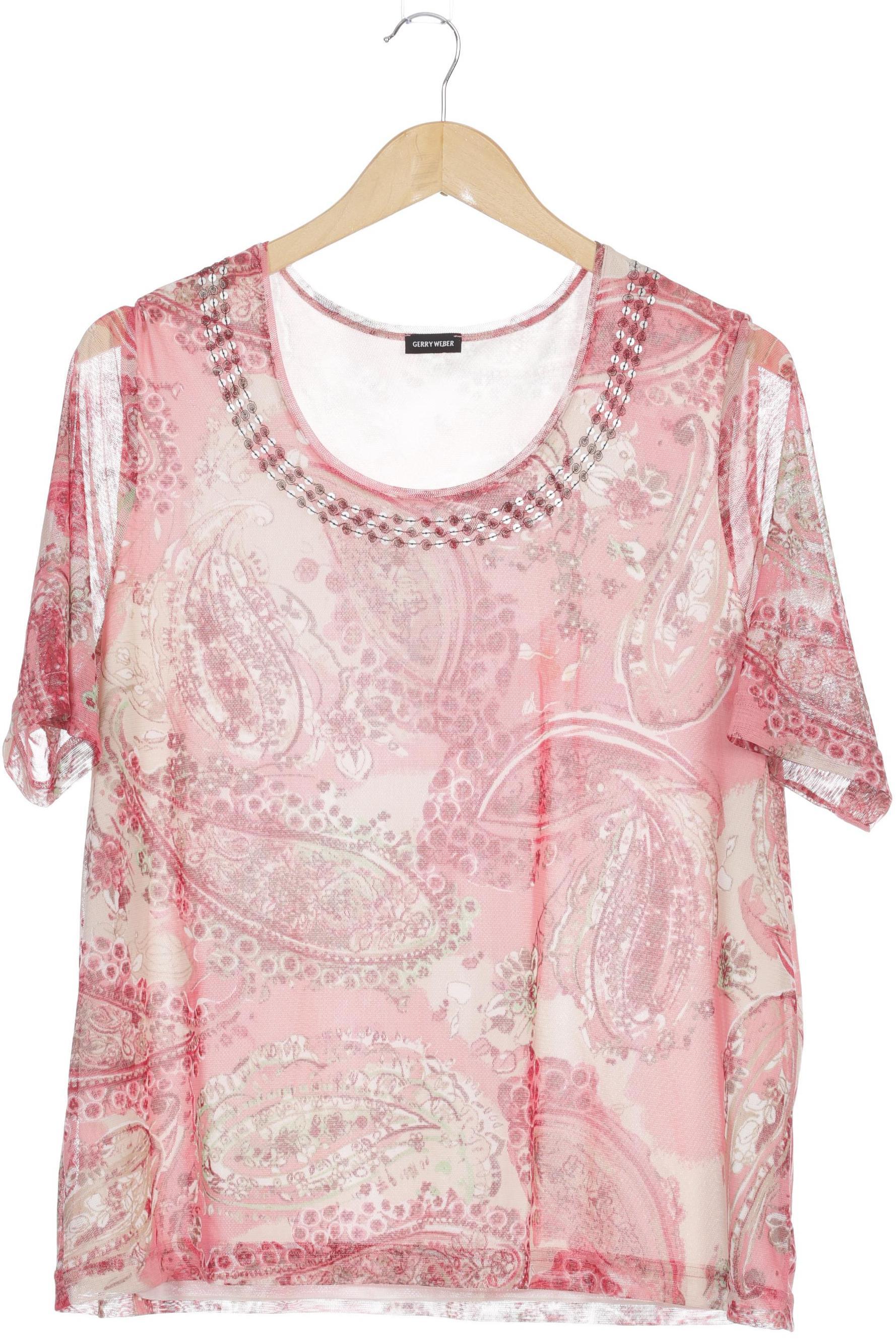 

Gerry Weber Damen T-Shirt, pink, Gr. 48