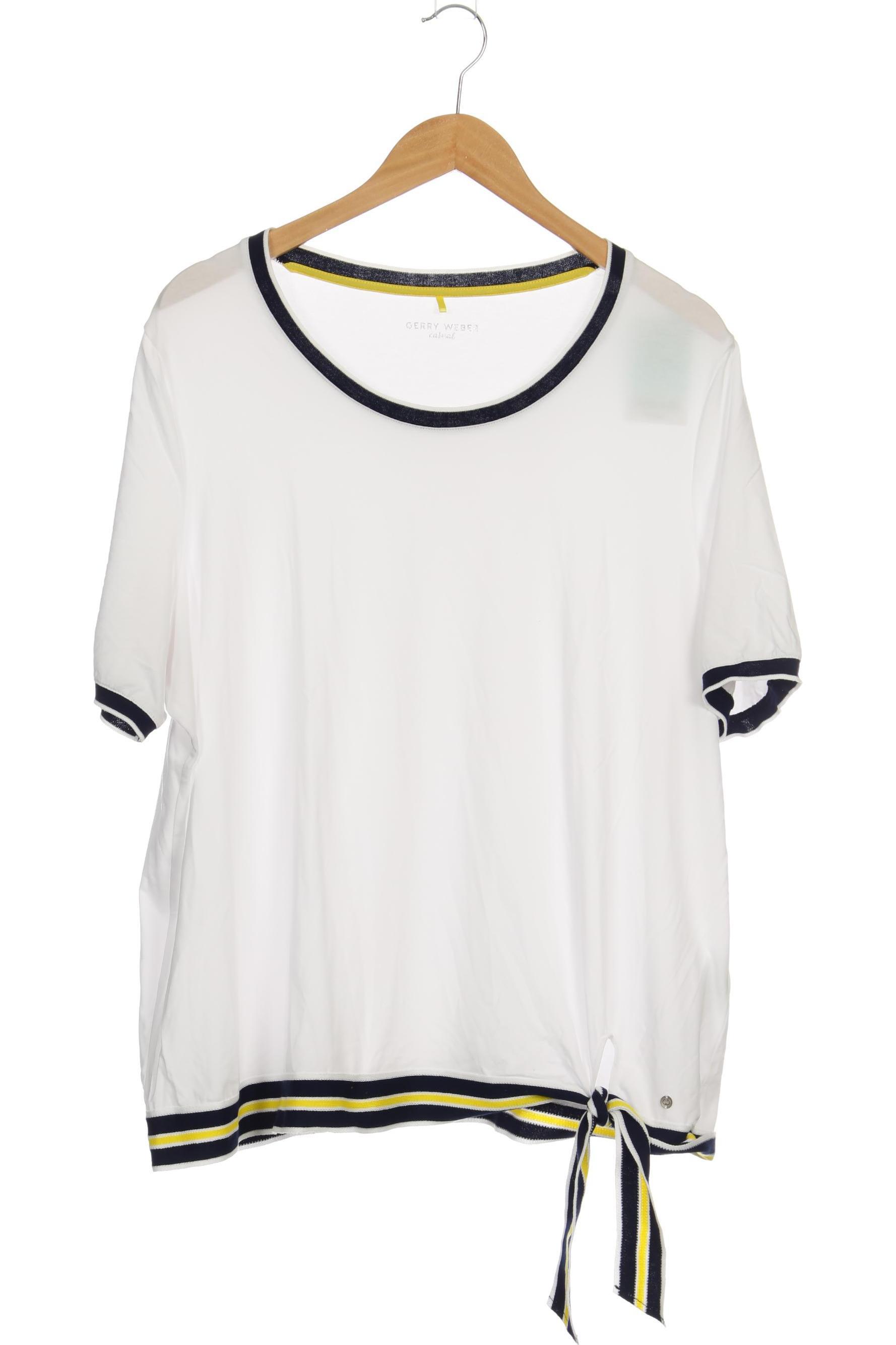 

Gerry Weber Damen T-Shirt, weiß, Gr. 42