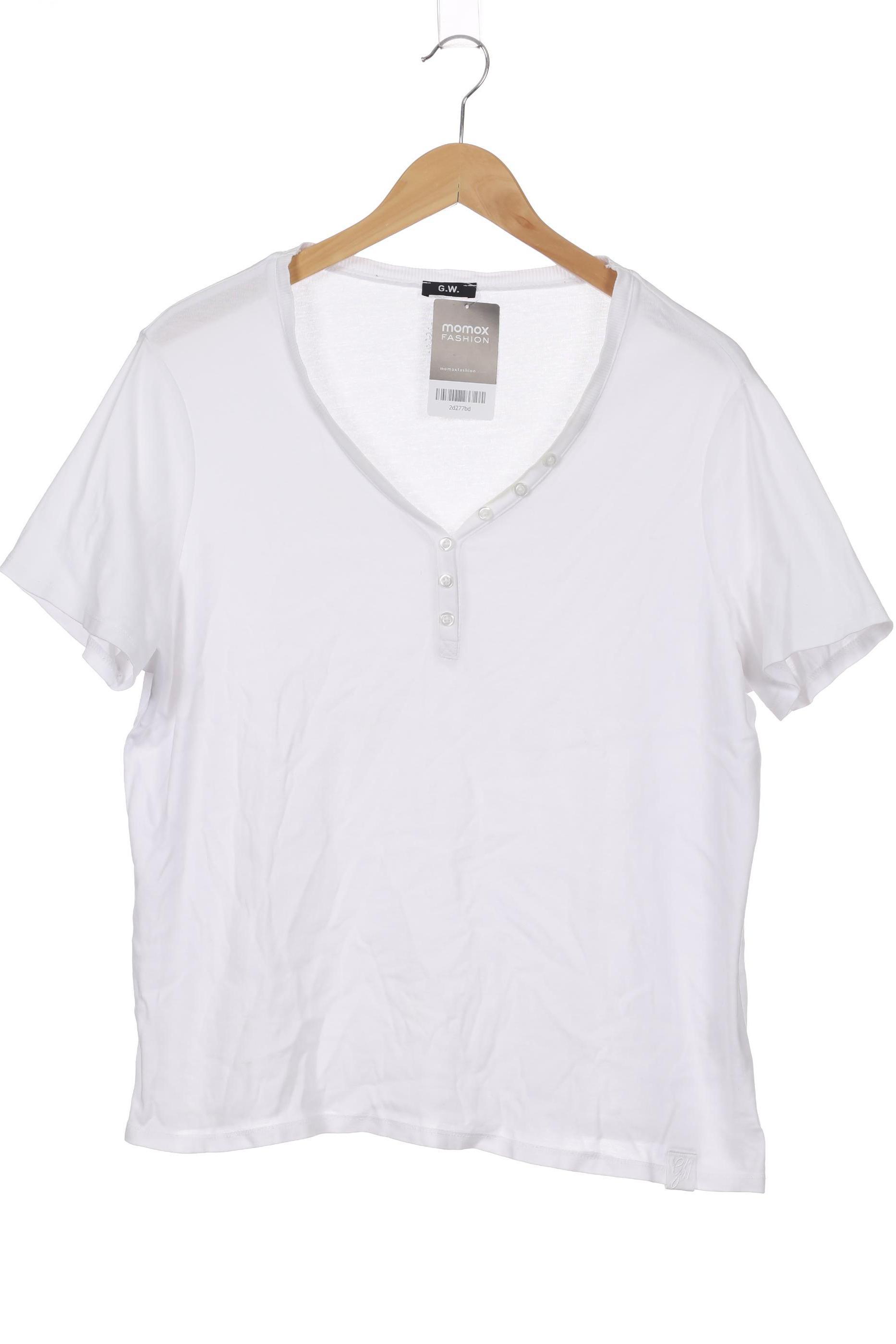 

Gerry Weber Damen T-Shirt, weiß, Gr. 48