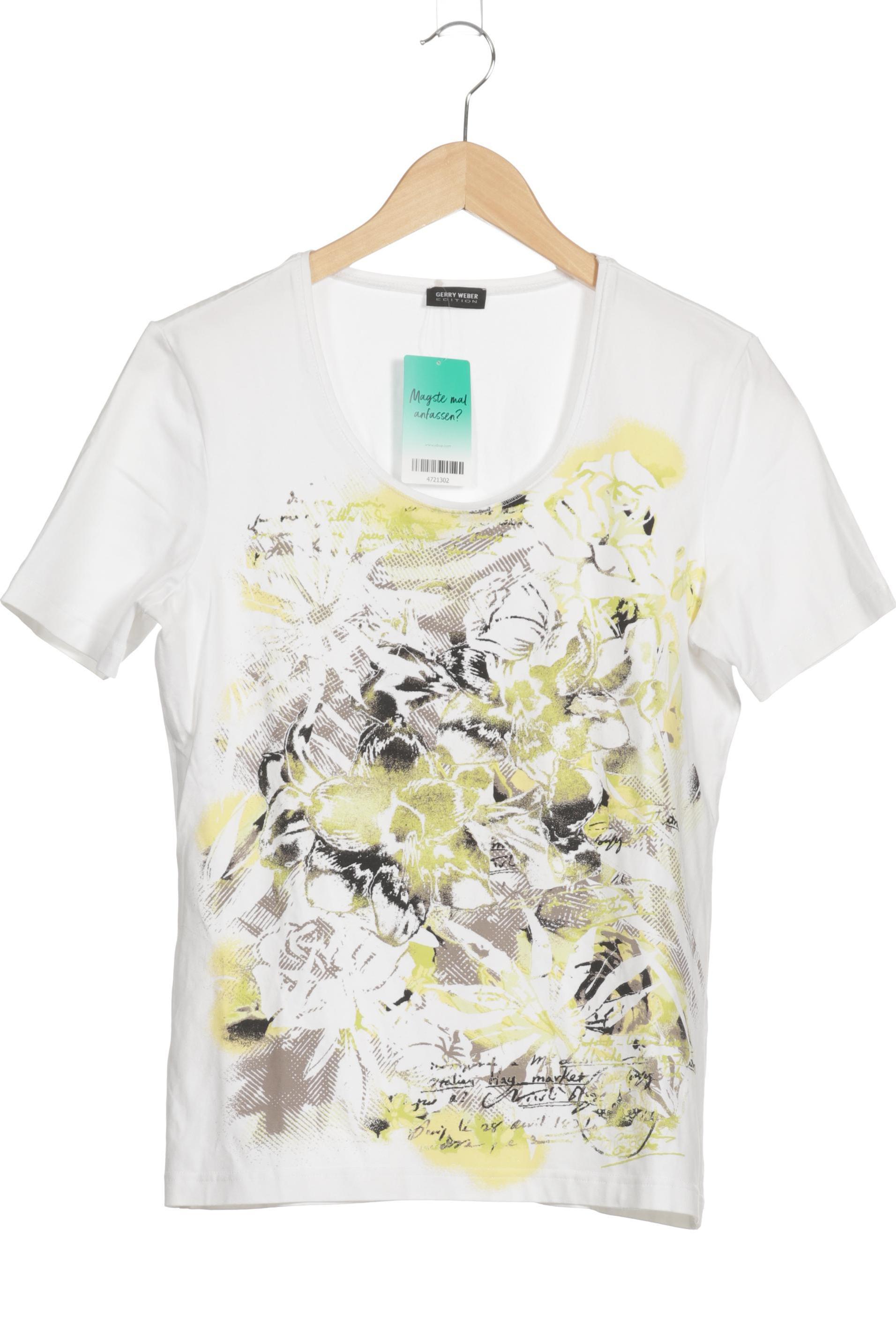 

Gerry Weber Damen T-Shirt, weiß, Gr.