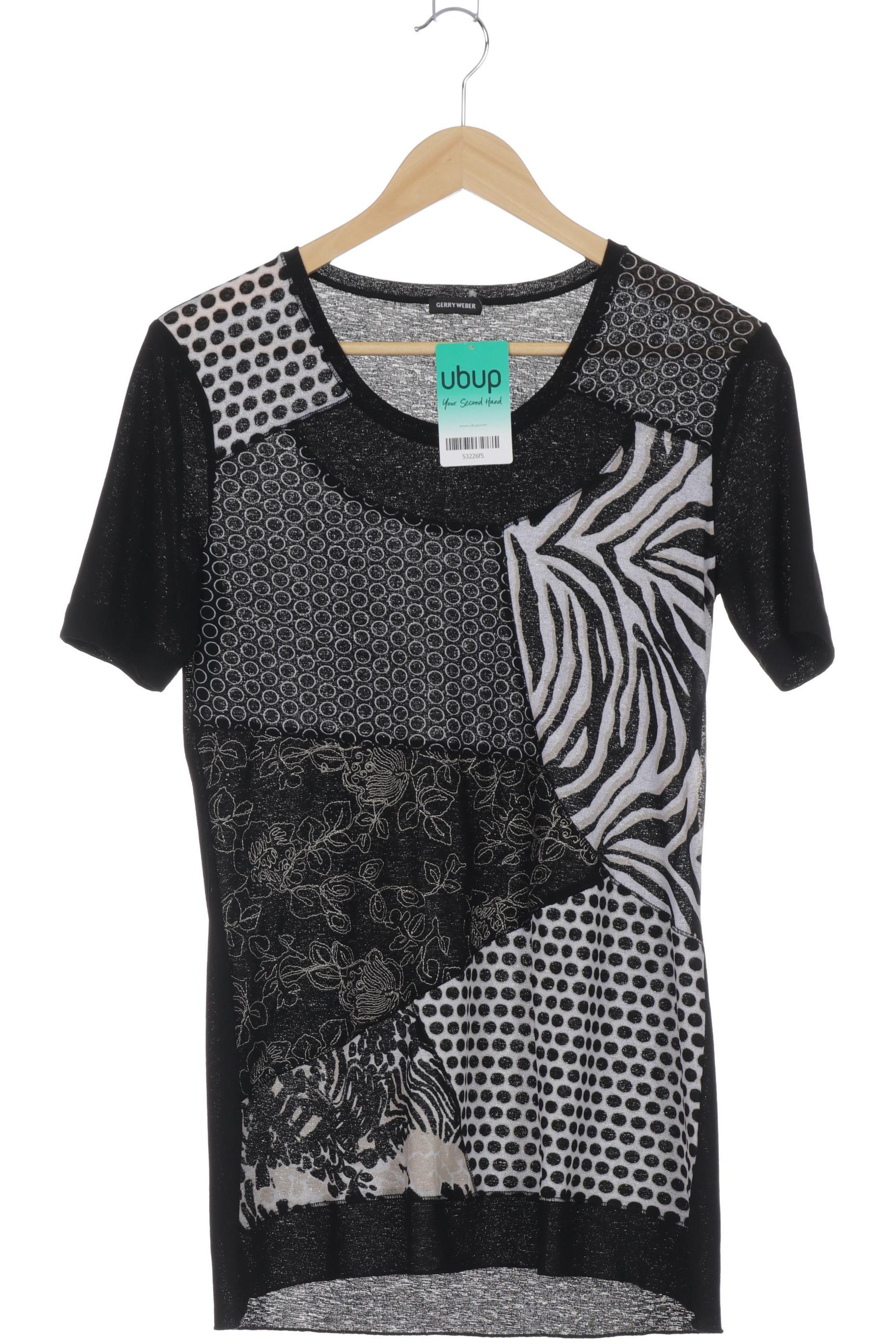 

Gerry Weber Damen T-Shirt, schwarz, Gr. 38