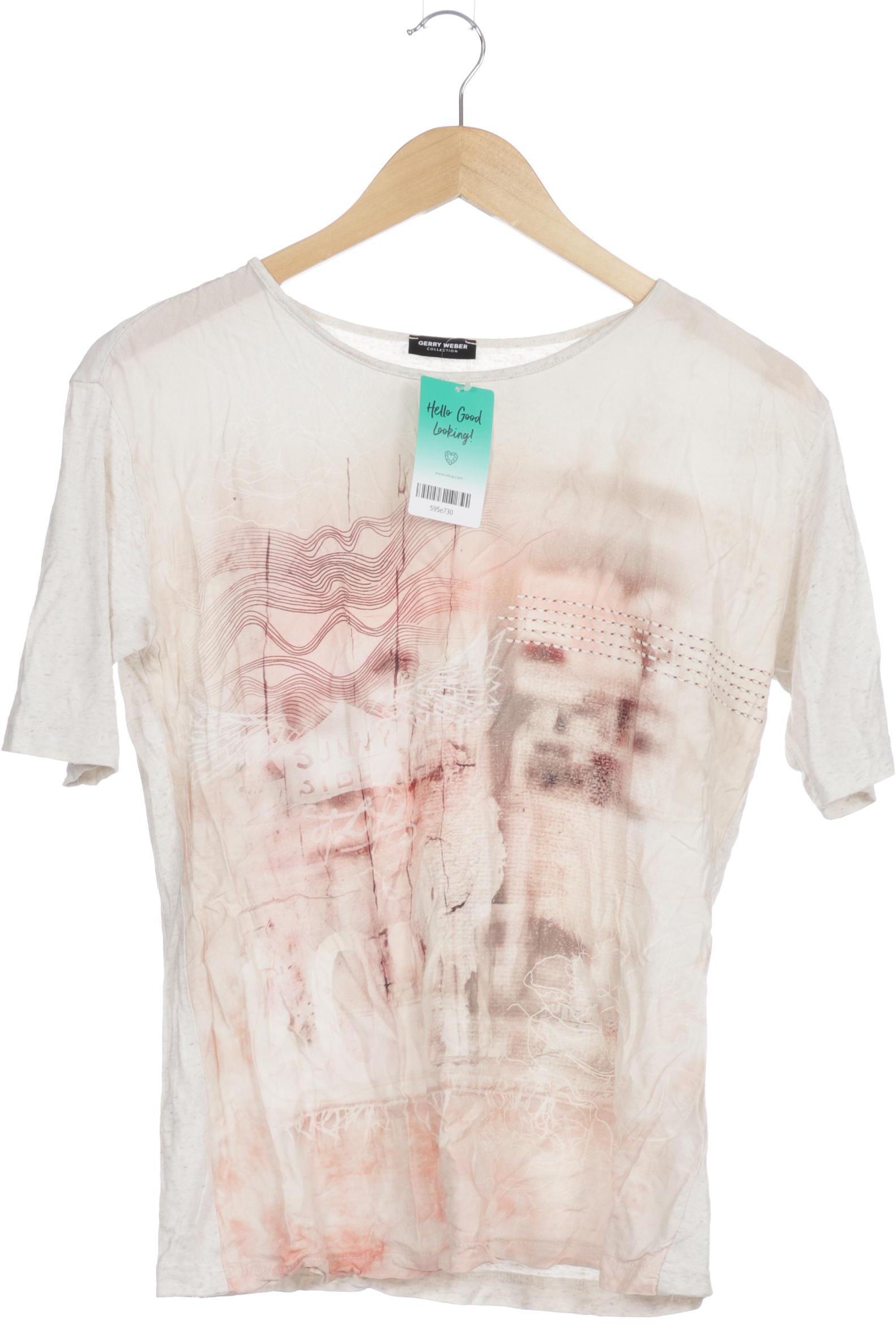 

Gerry Weber Damen T-Shirt, beige, Gr.