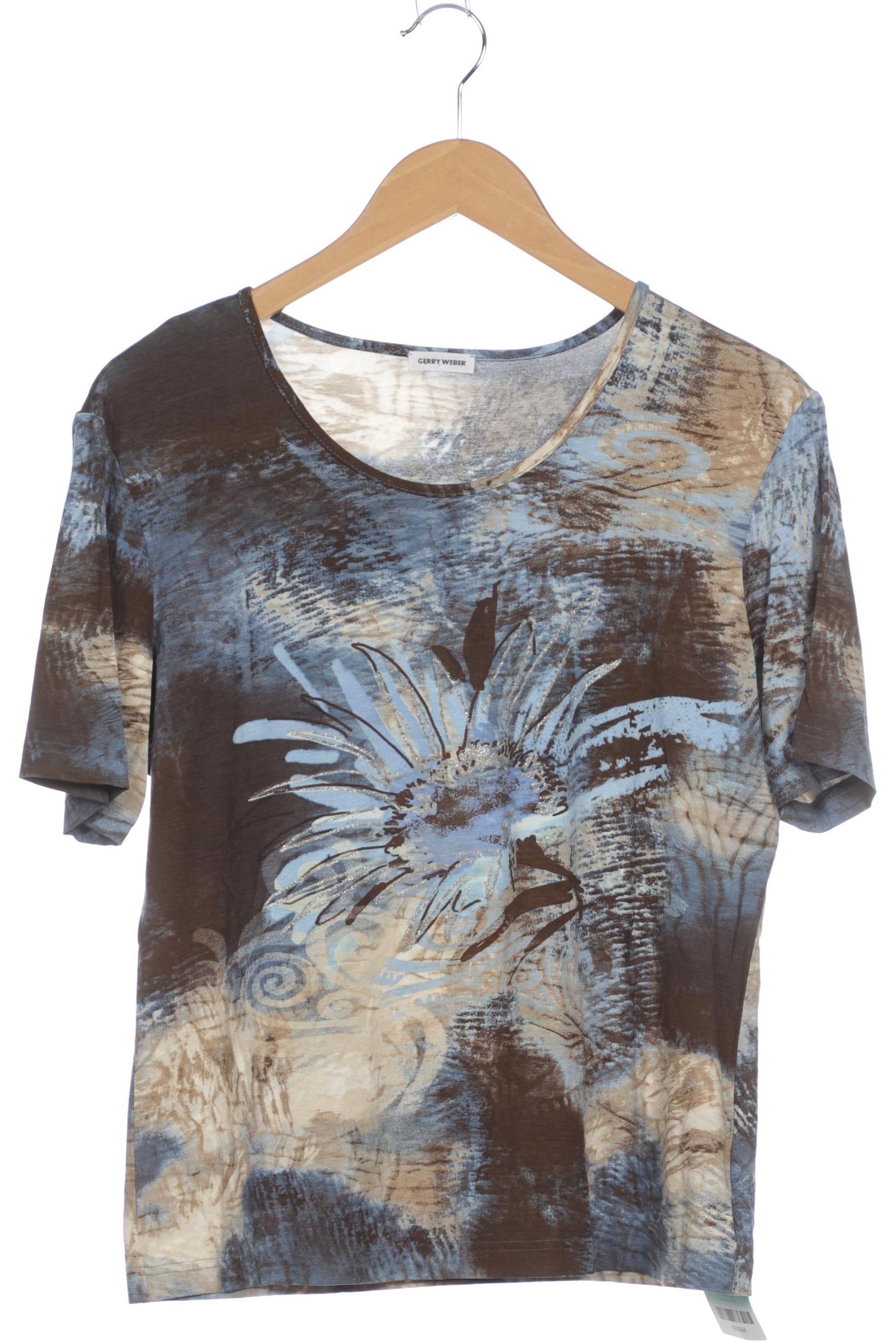 

Gerry Weber Damen T-Shirt, blau, Gr. 42
