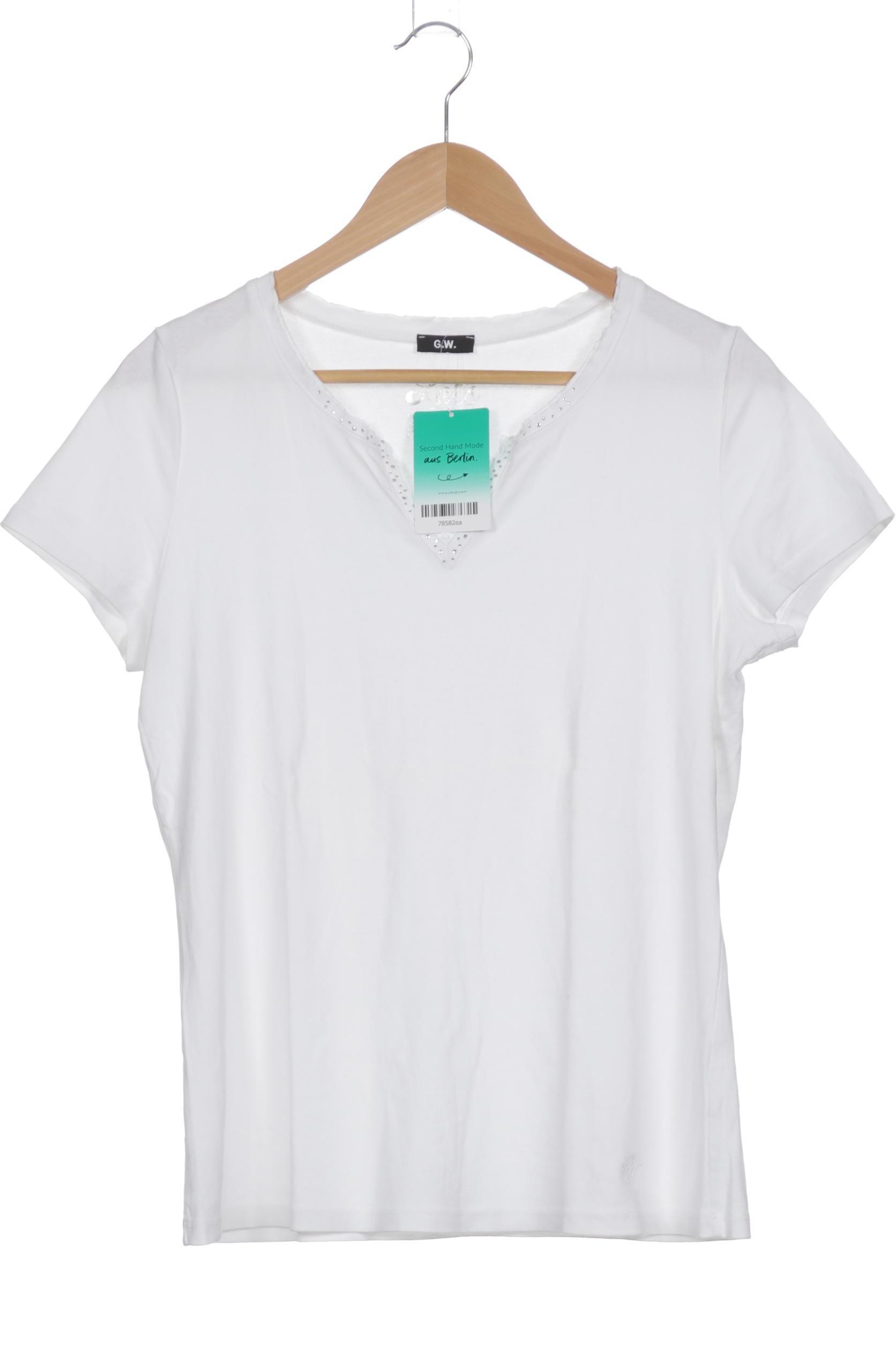 

Gerry Weber Damen T-Shirt, weiß, Gr.