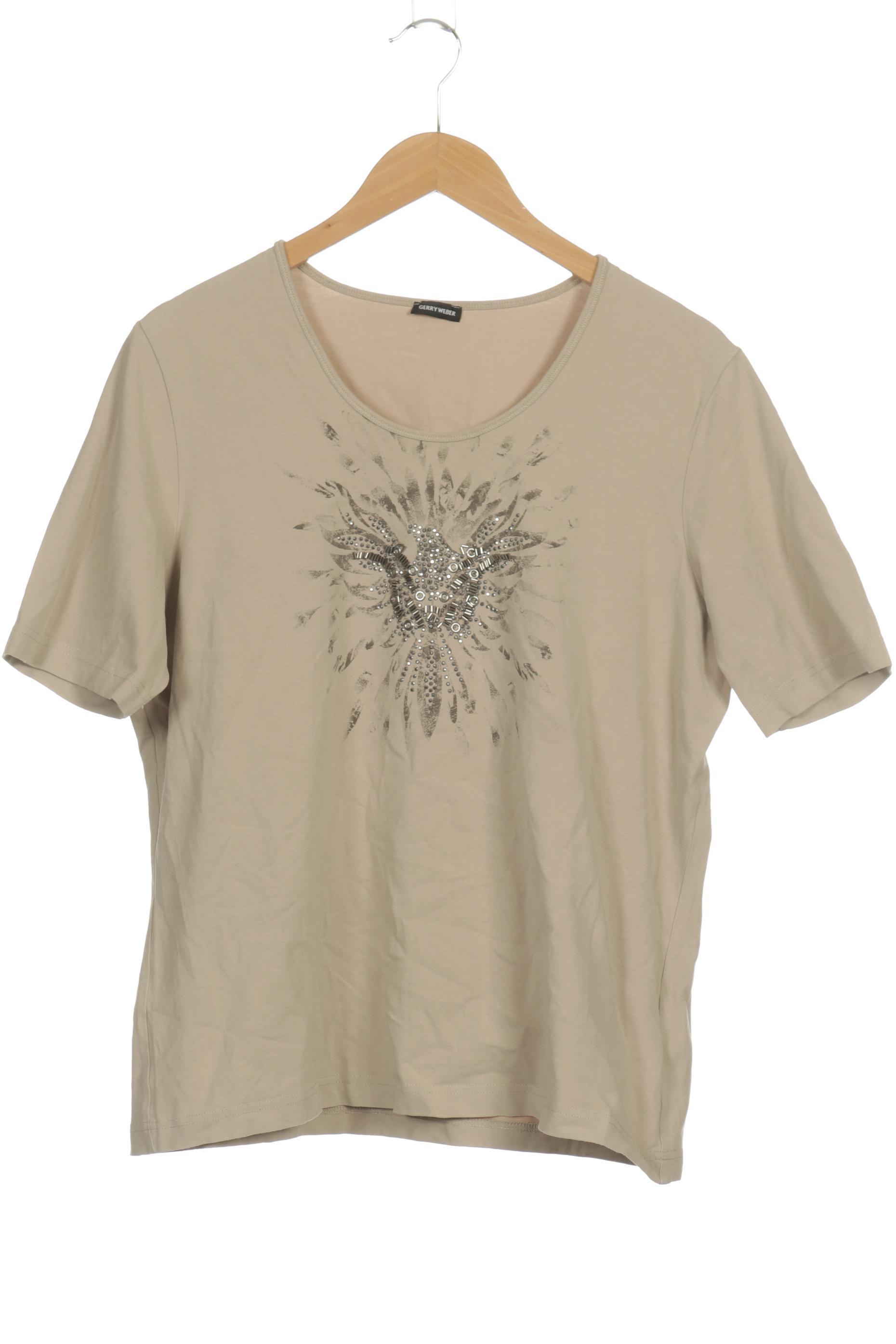 

Gerry Weber Damen T-Shirt, beige, Gr. 46