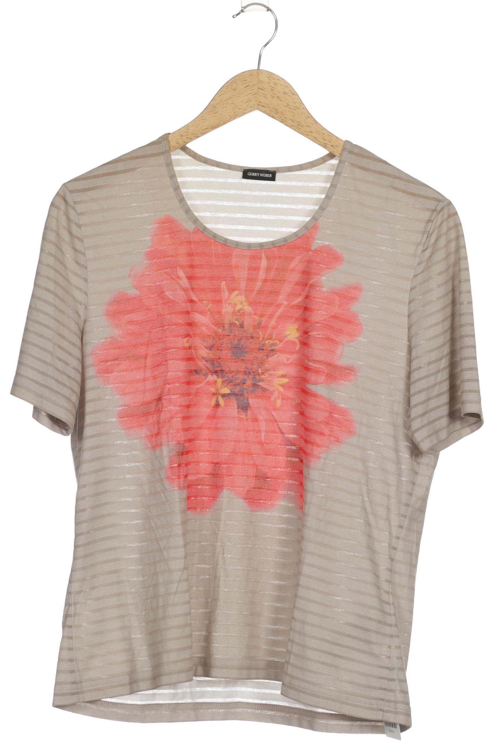 

Gerry Weber Damen T-Shirt, beige, Gr. 42