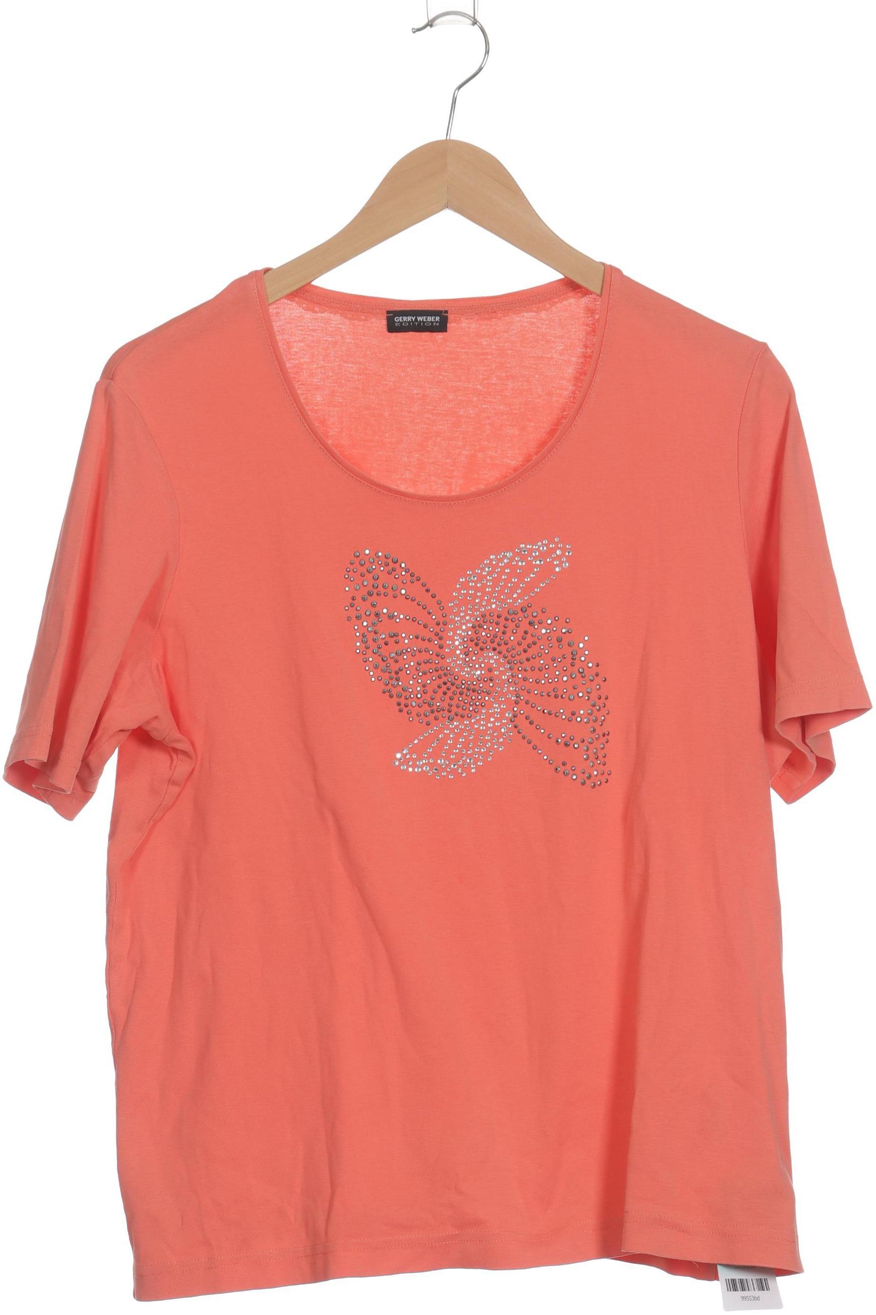 

Gerry Weber Damen T-Shirt, orange, Gr. 46