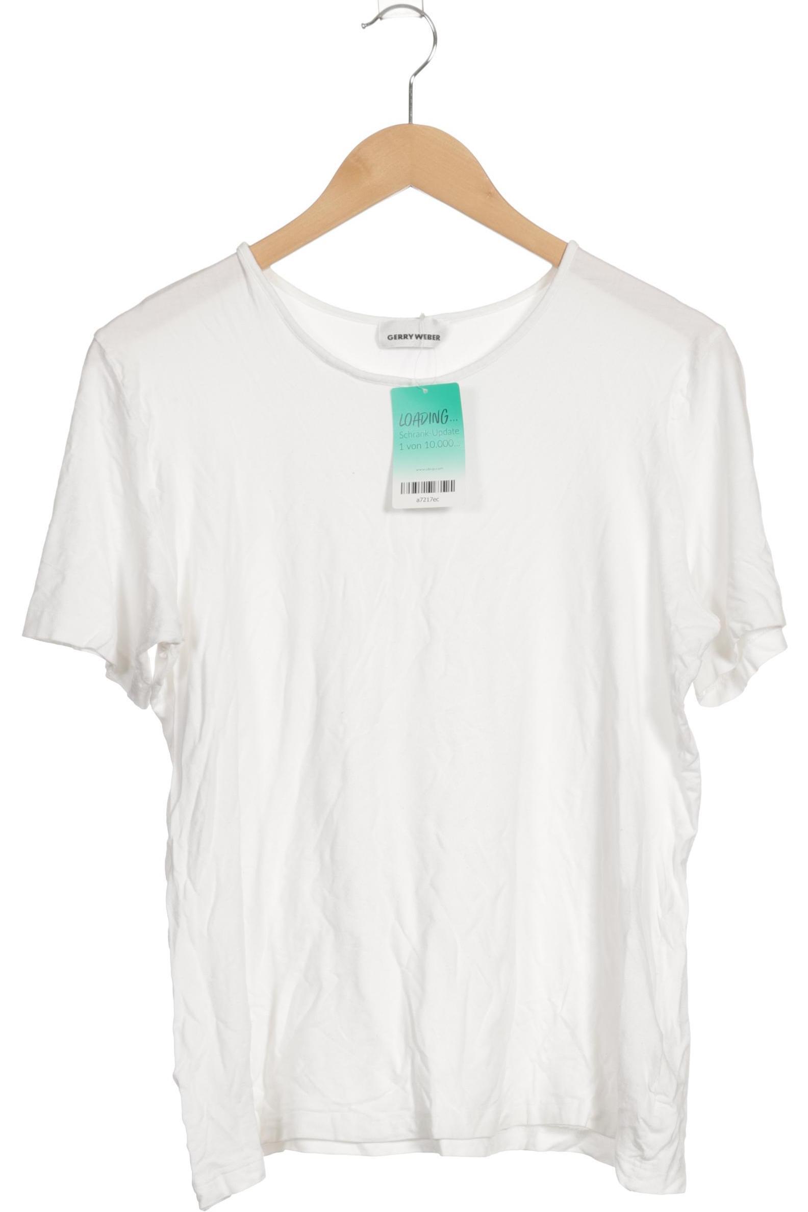 

Gerry Weber Damen T-Shirt, weiß, Gr. 42