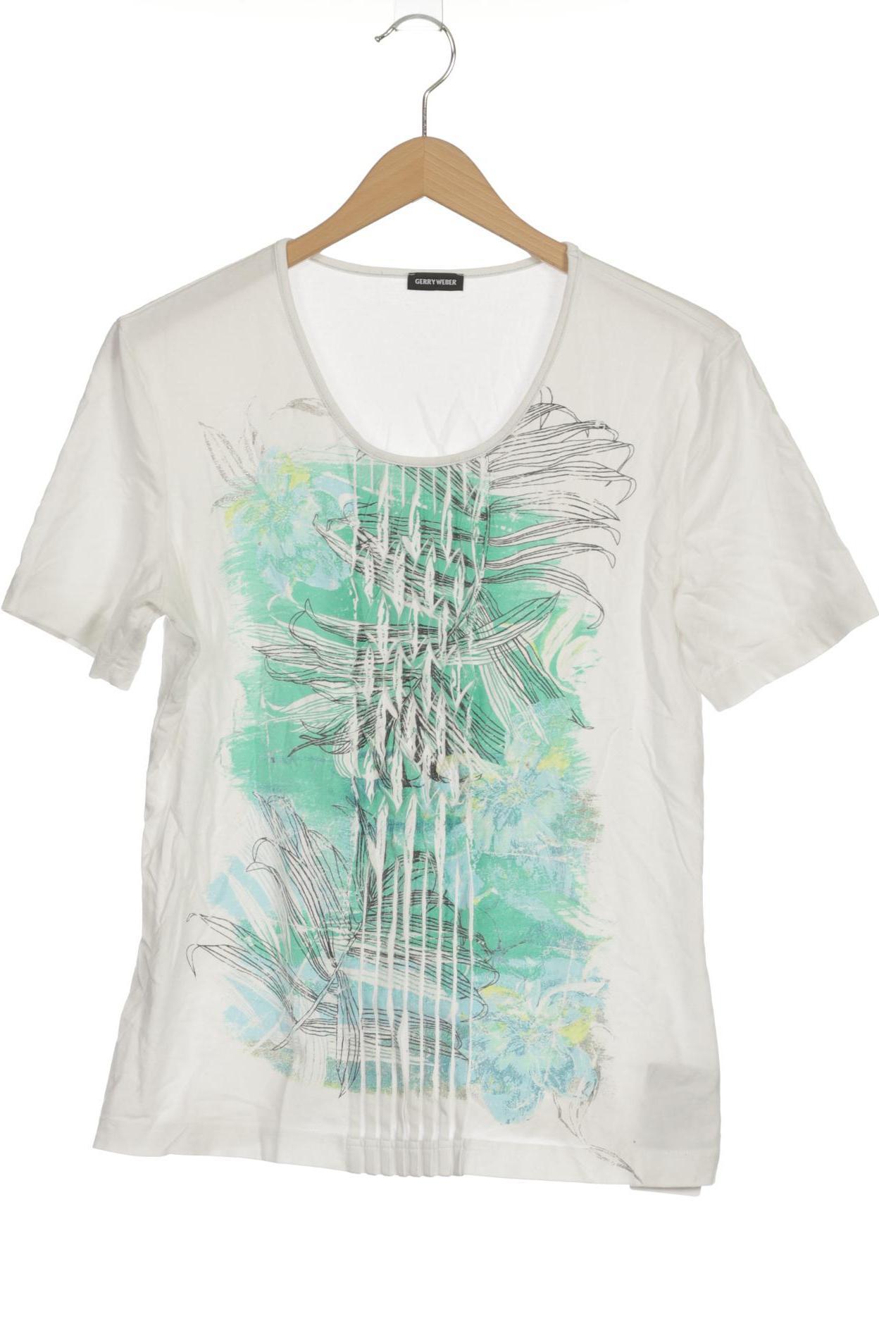 

Gerry Weber Damen T-Shirt, weiß, Gr.