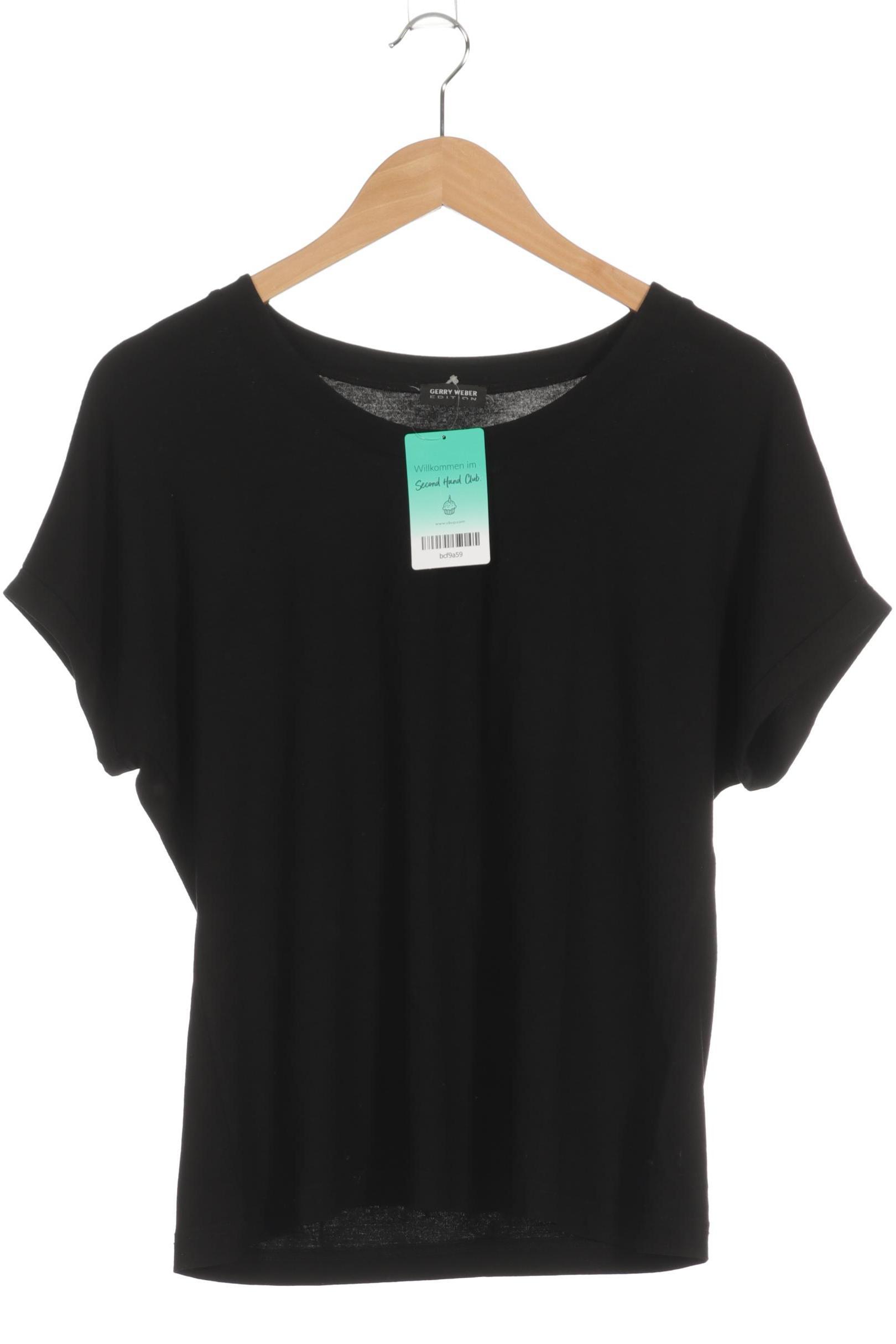 

Gerry Weber Damen T-Shirt, schwarz, Gr.