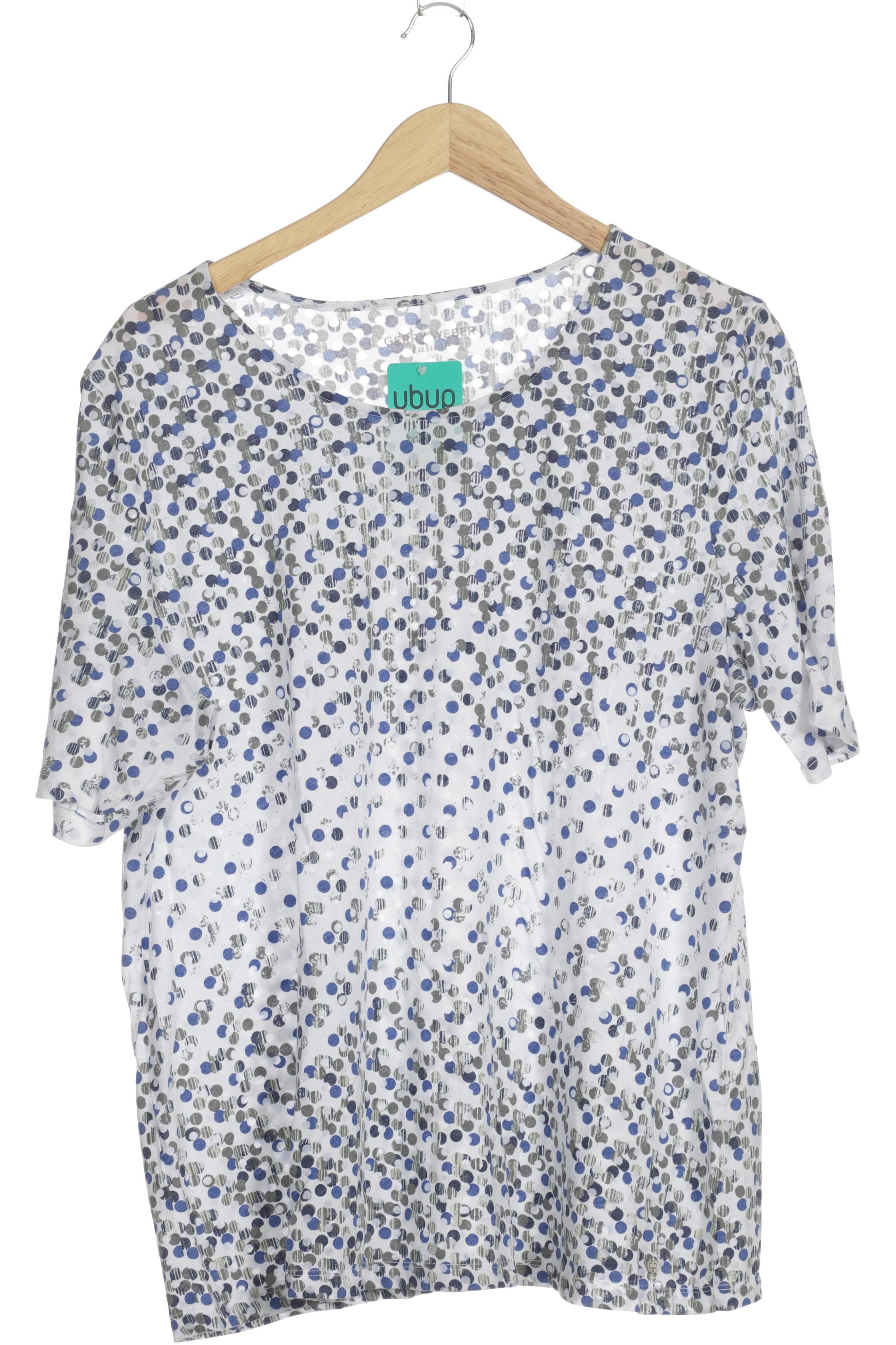 

Gerry Weber Damen T-Shirt, blau, Gr. 48