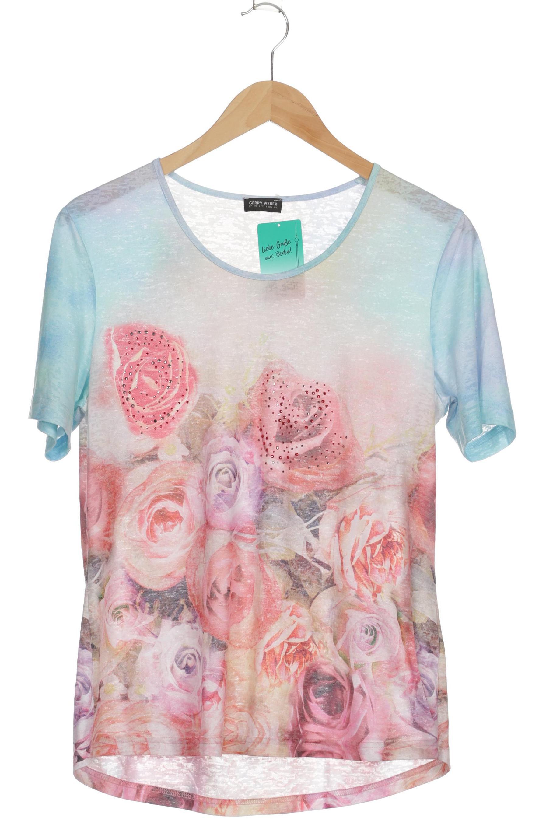 

Gerry Weber Damen T-Shirt, mehrfarbig, Gr. 42