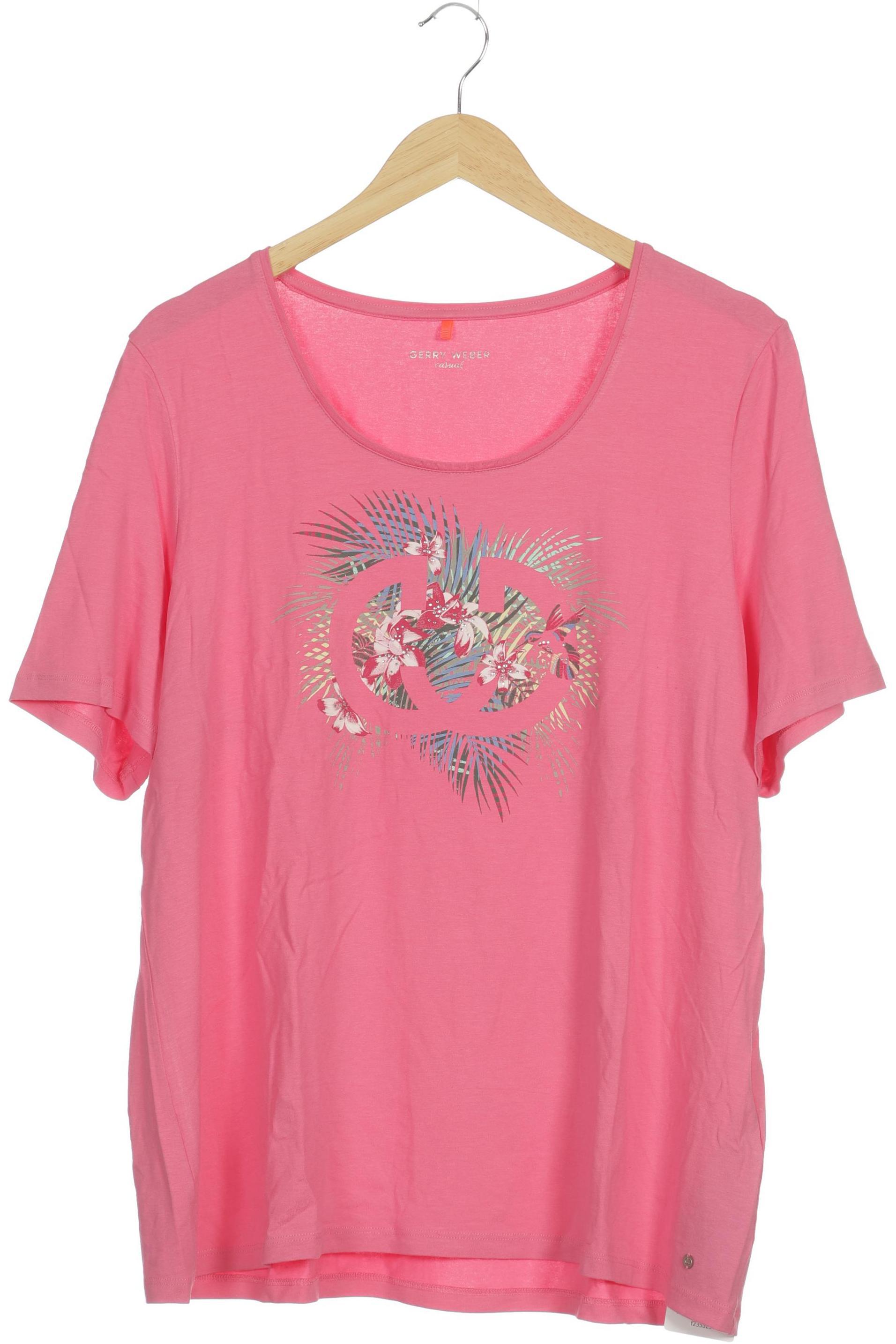 

Gerry Weber Damen T-Shirt, pink, Gr. 48