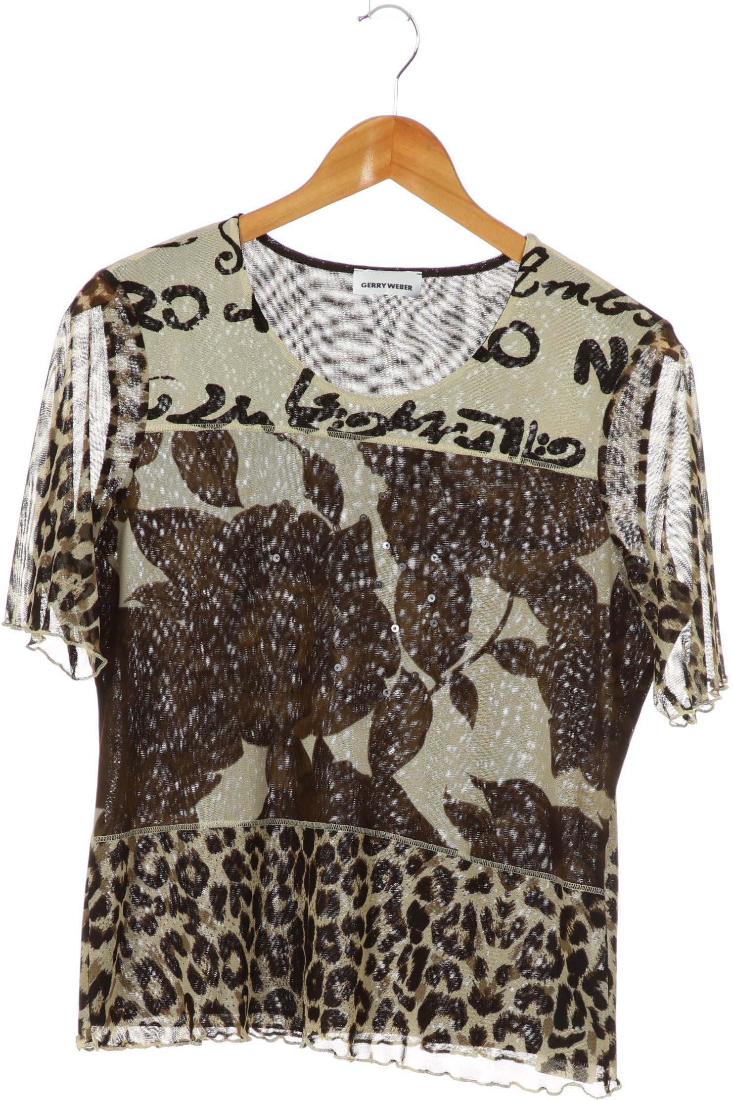 

Gerry Weber Damen T-Shirt, braun, Gr. 42