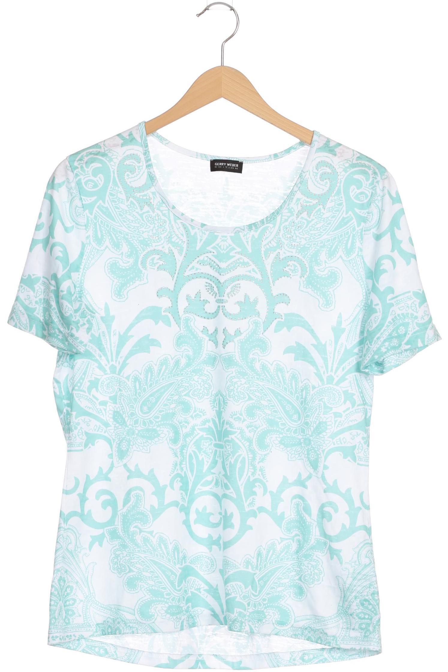 

Gerry Weber Damen T-Shirt, grün, Gr. 38