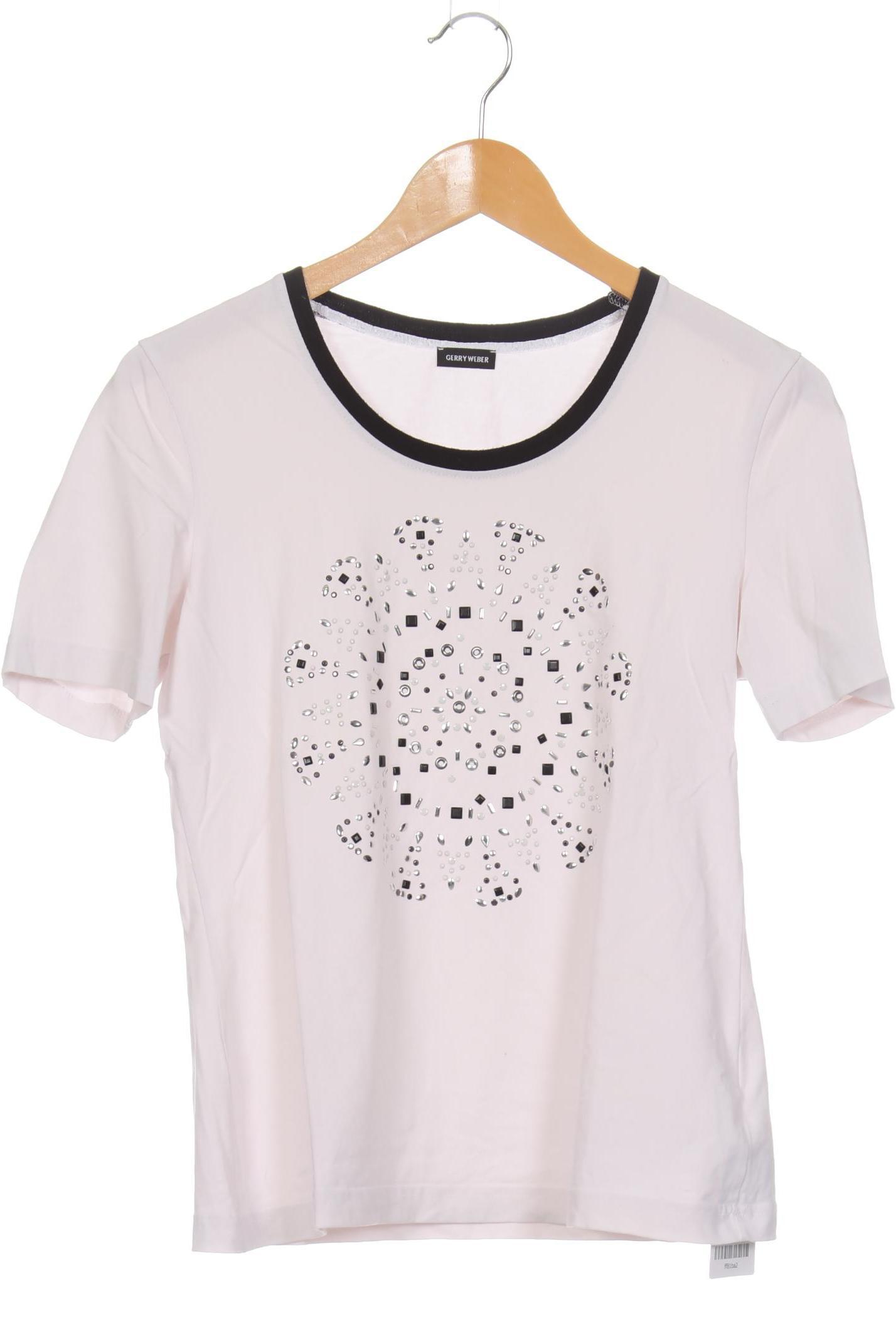 

Gerry Weber Damen T-Shirt, weiß, Gr.